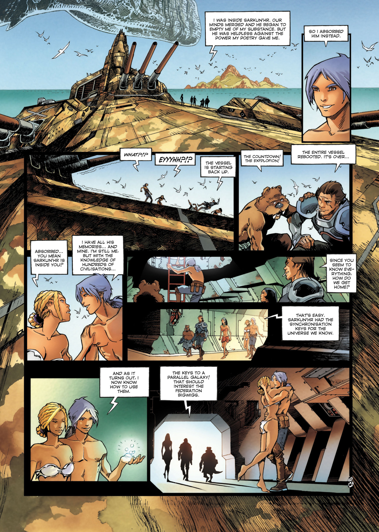 Read online Ythaq comic -  Issue #9 - 52