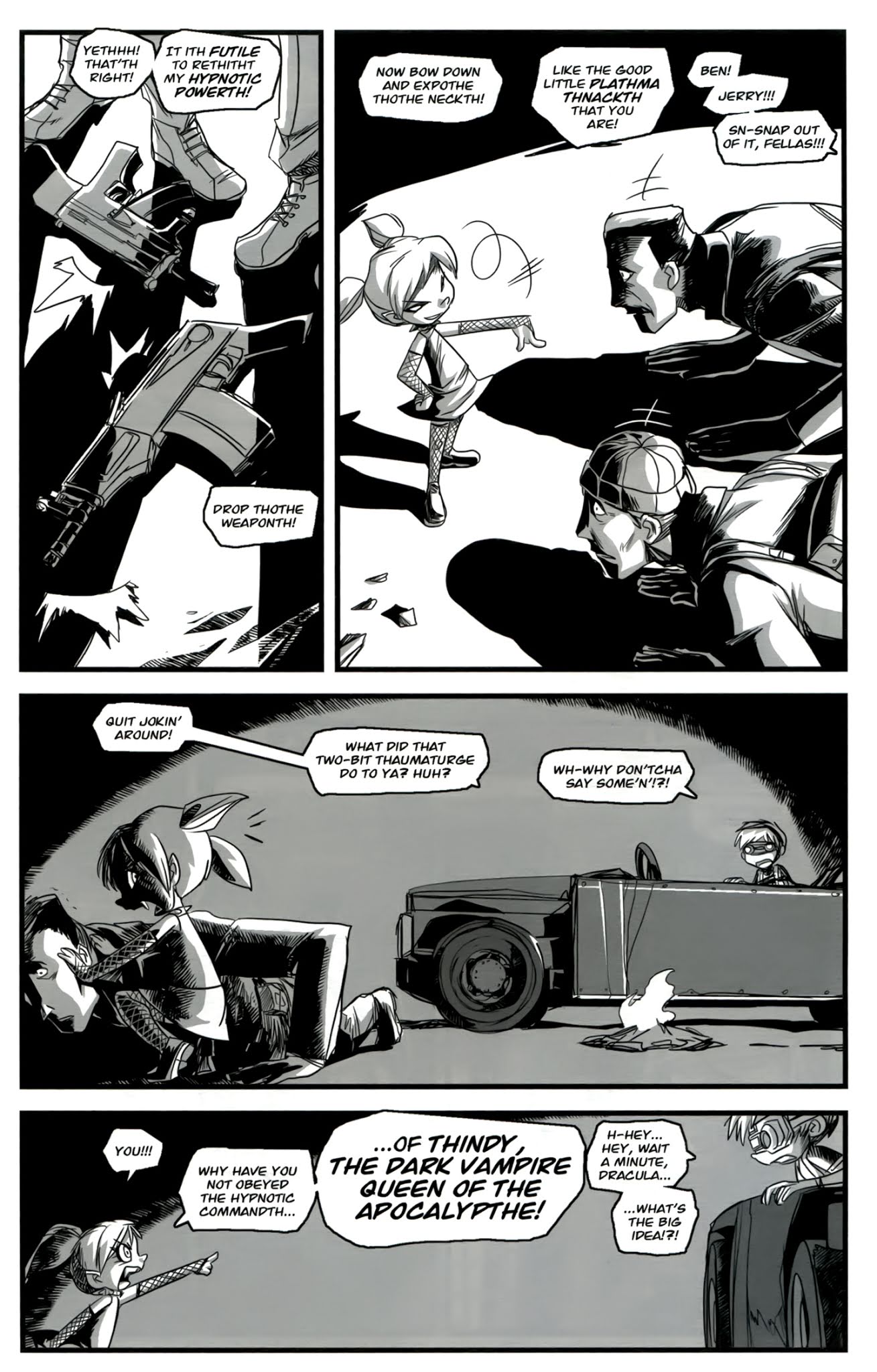 Read online The Littlest Zombie vs The Littlest Vampire comic -  Issue # Full - 12