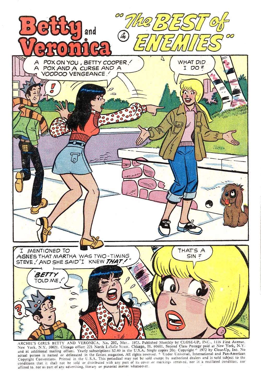 Read online Archie's Girls Betty and Veronica comic -  Issue #207 - 3