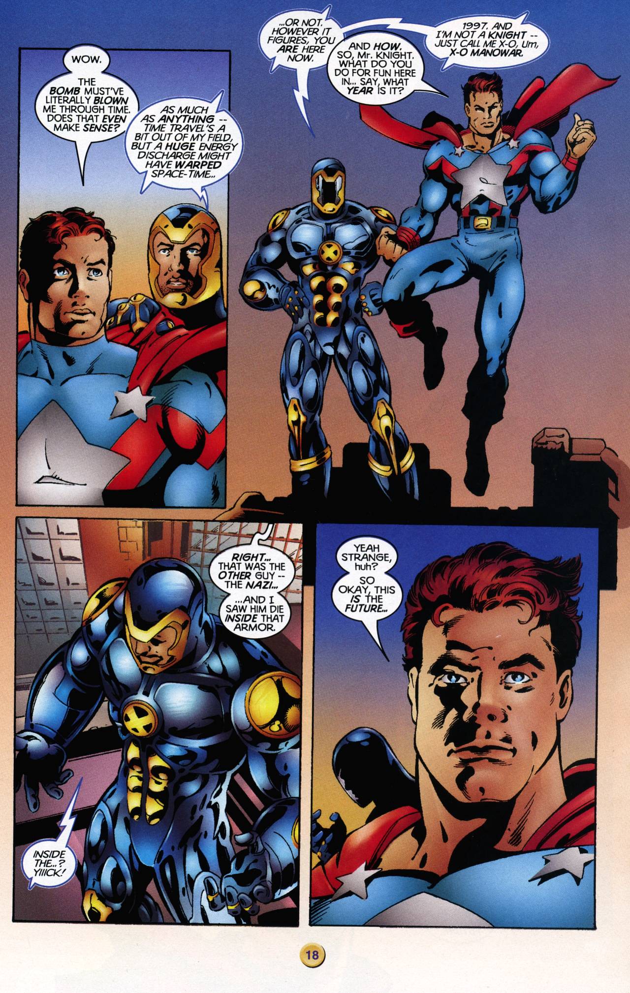 Read online X-O Manowar (1996) comic -  Issue #10 - 15