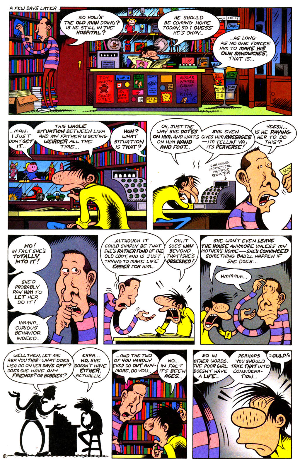 Read online Hate comic -  Issue #22 - 10