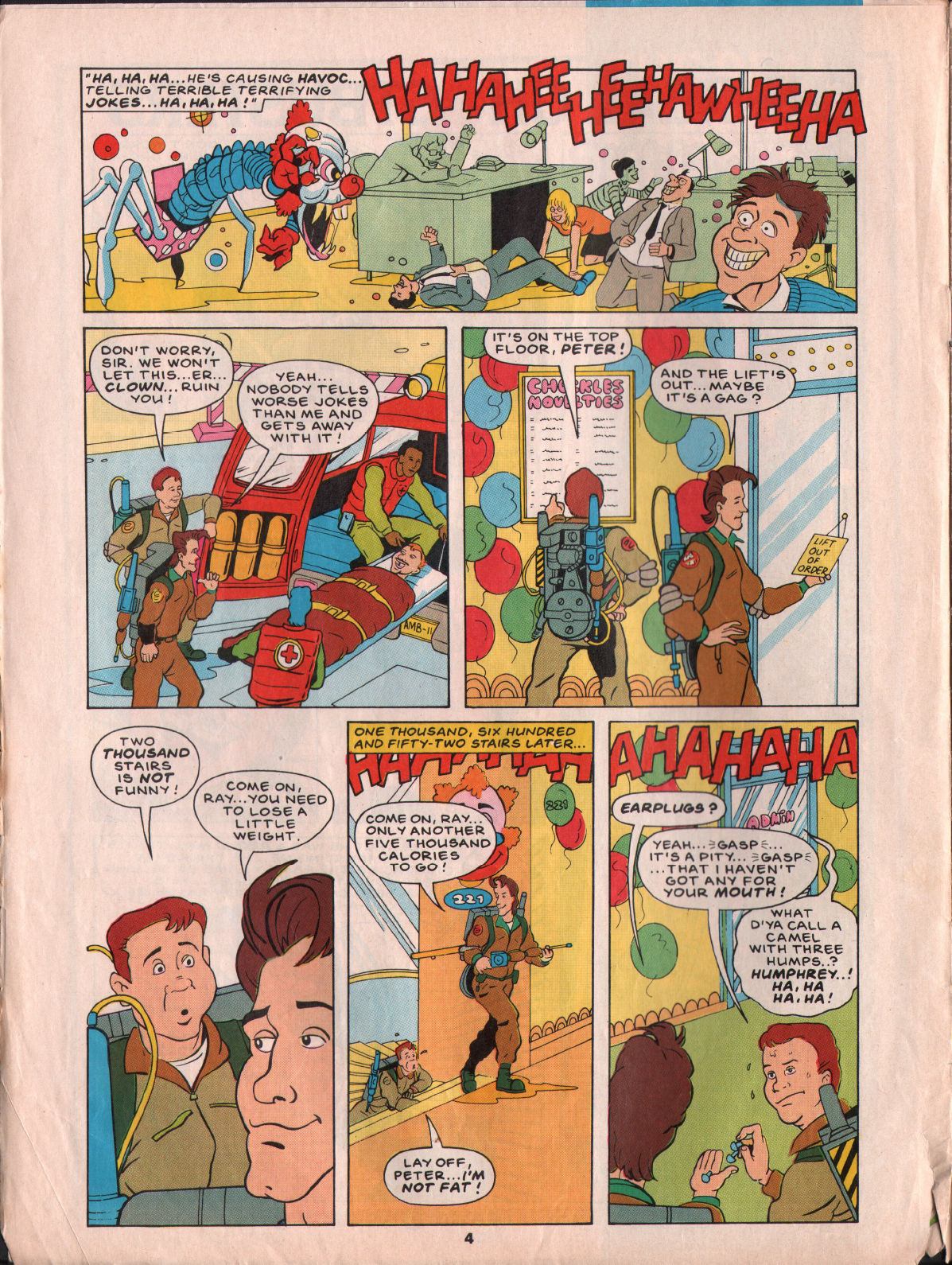 Read online The Real Ghostbusters comic -  Issue #4 - 4
