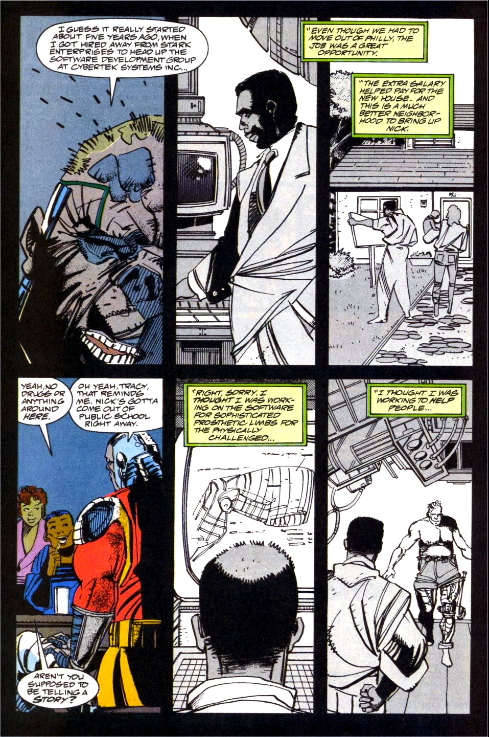Read online Deathlok (1991) comic -  Issue #13 - 18