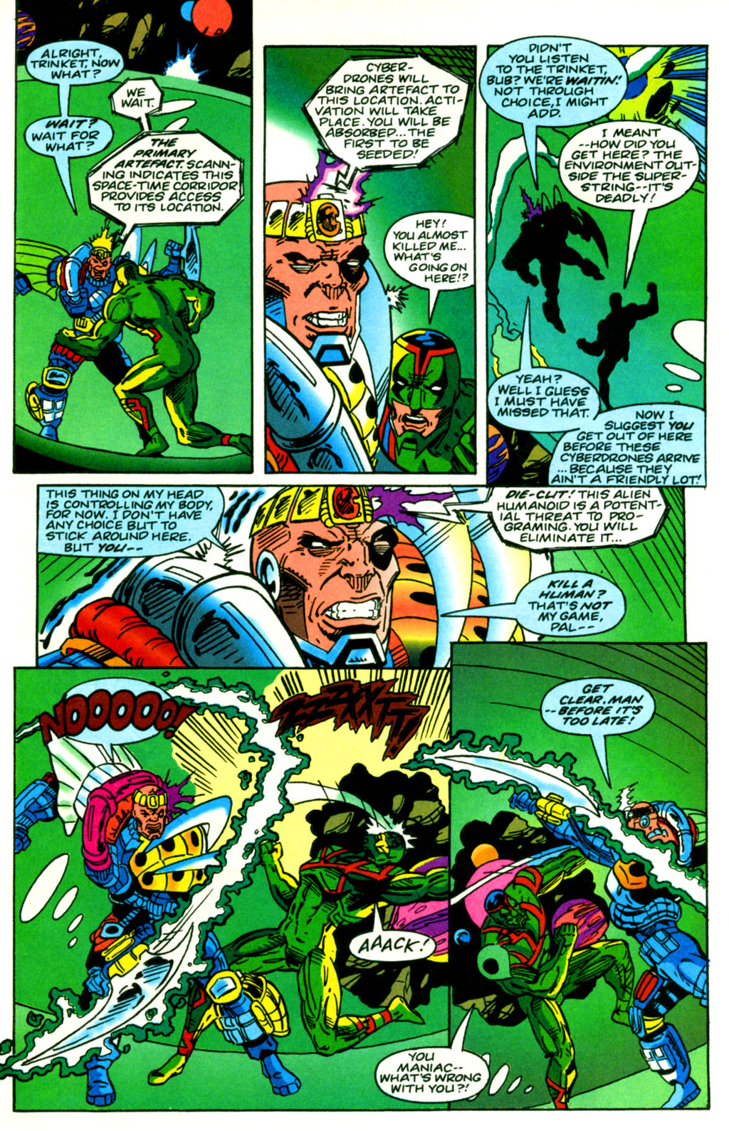 Read online Die Cut vs. G-Force comic -  Issue #1 - 11