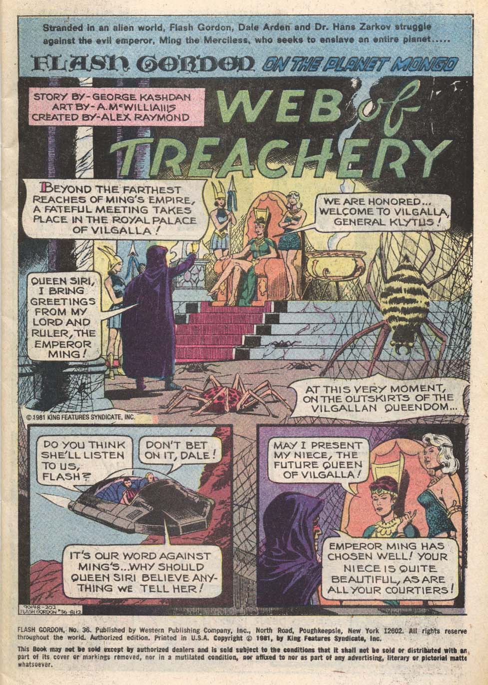 Read online Flash Gordon (1978) comic -  Issue #36 - 3