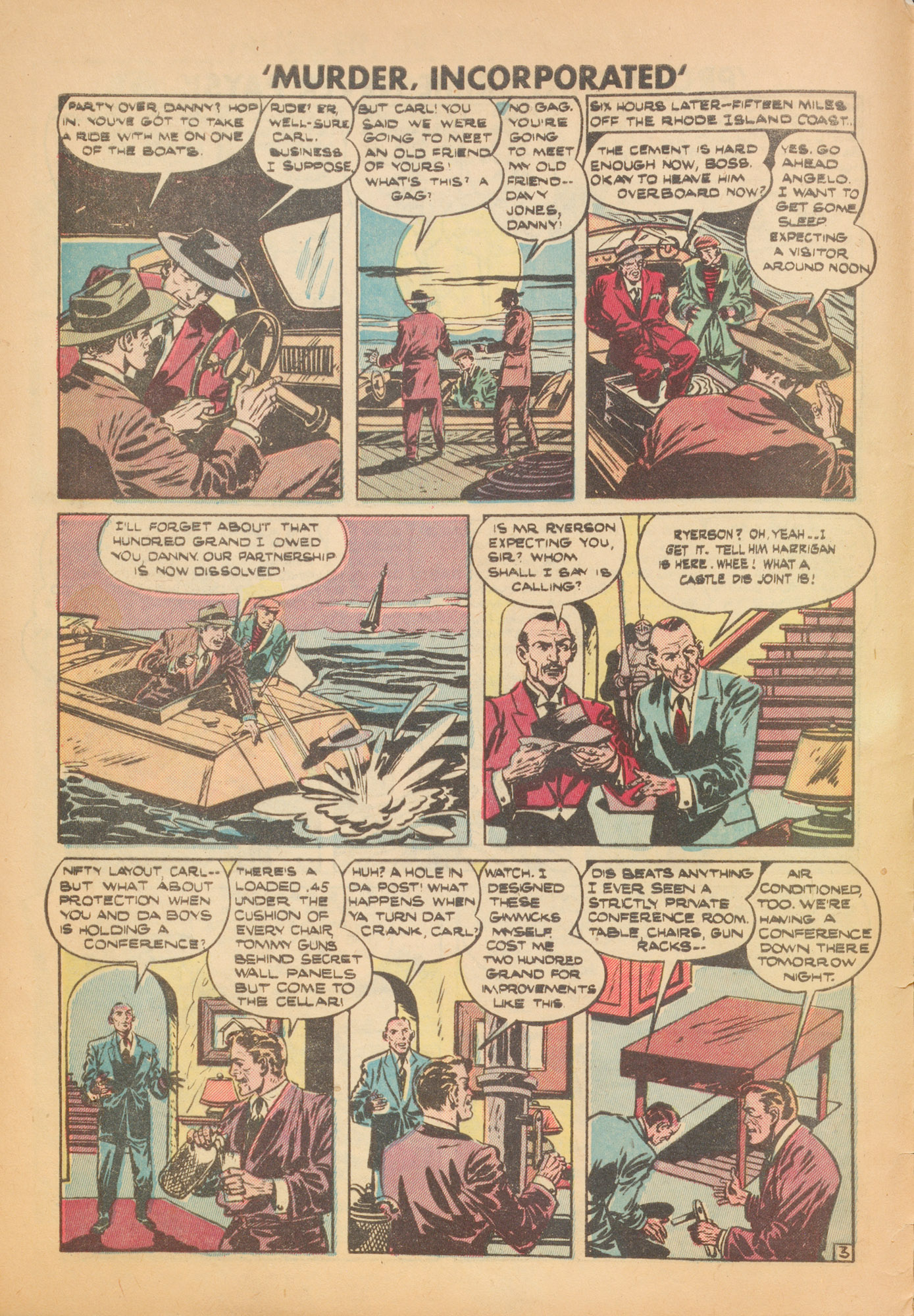 Read online Murder Incorporated (1948) comic -  Issue #5 - 4