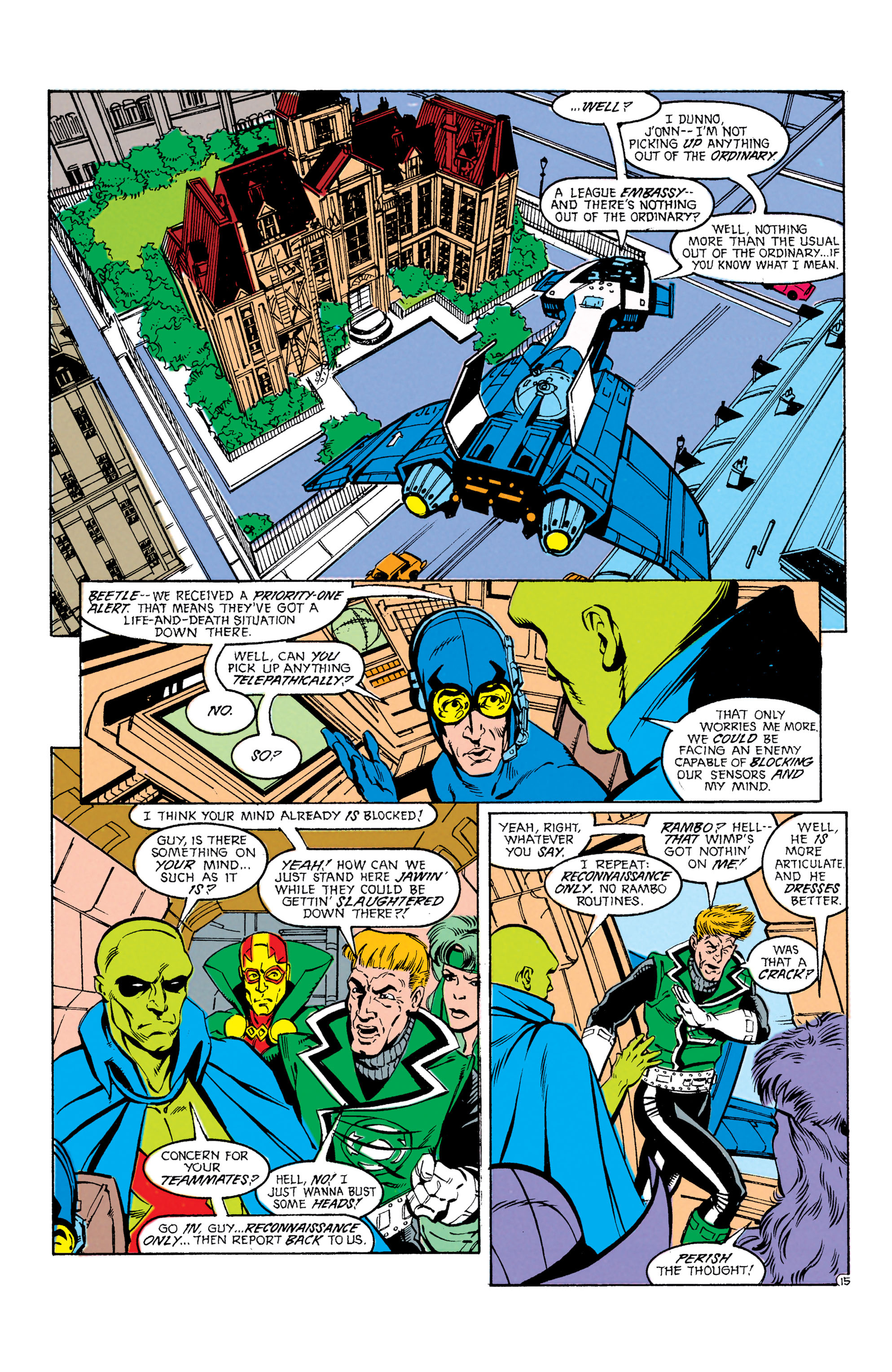 Read online Justice League Europe comic -  Issue #13 - 16