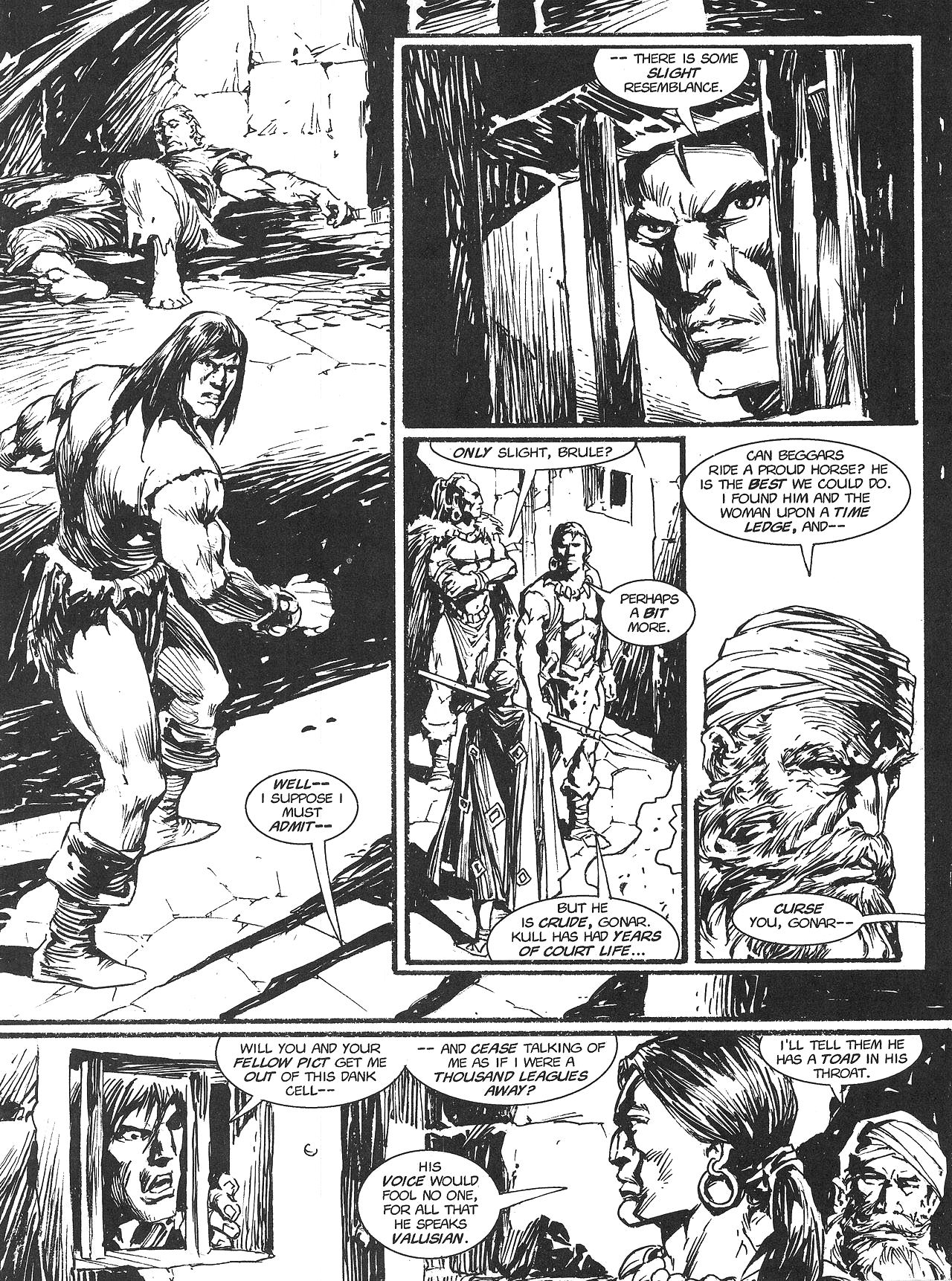 Read online The Savage Sword Of Conan comic -  Issue #226 - 11