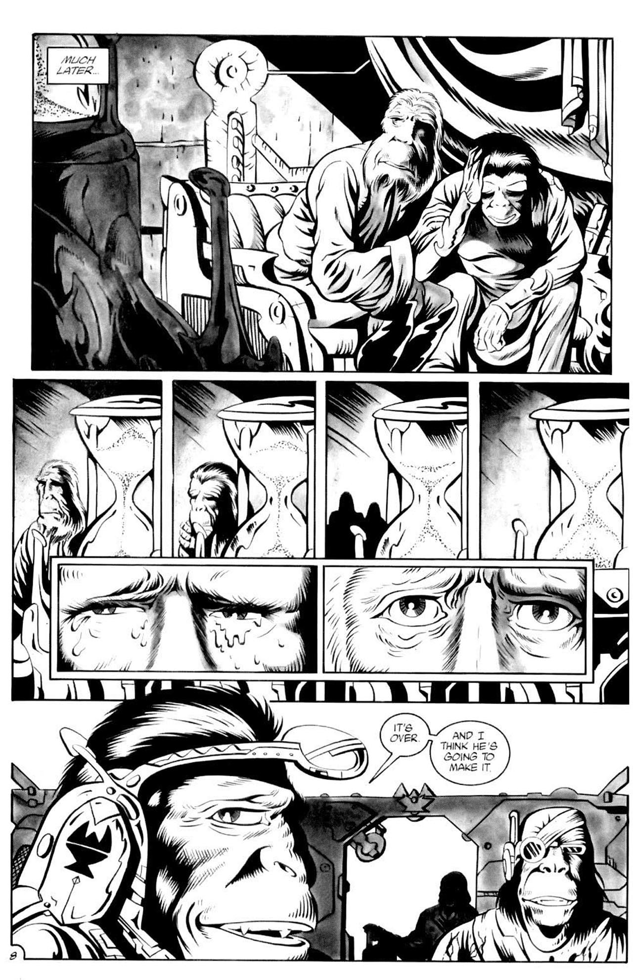 Read online Planet of the Apes (1990) comic -  Issue #5 - 10