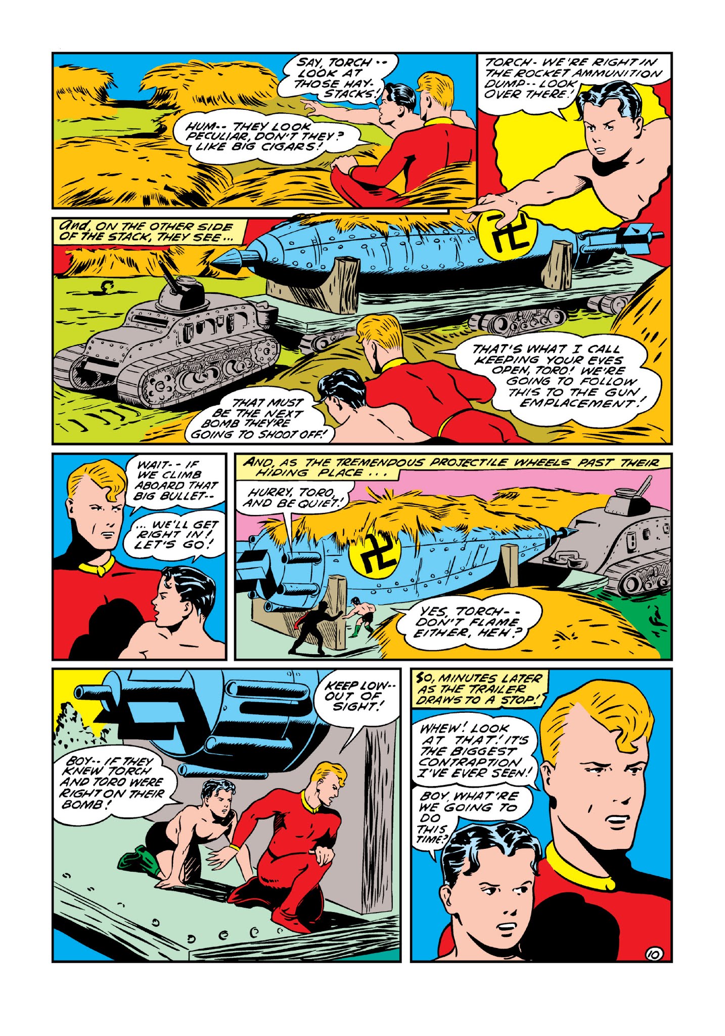 Read online Marvel Masterworks: Golden Age Human Torch comic -  Issue # TPB 3 (Part 3) - 16