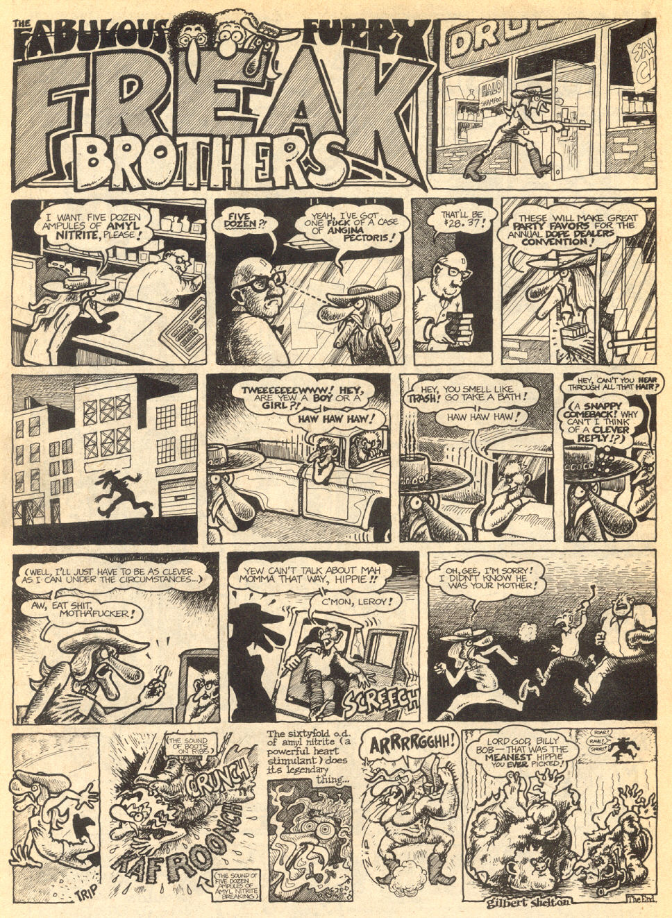Read online The Fabulous Furry Freak Brothers comic -  Issue #1 - 28