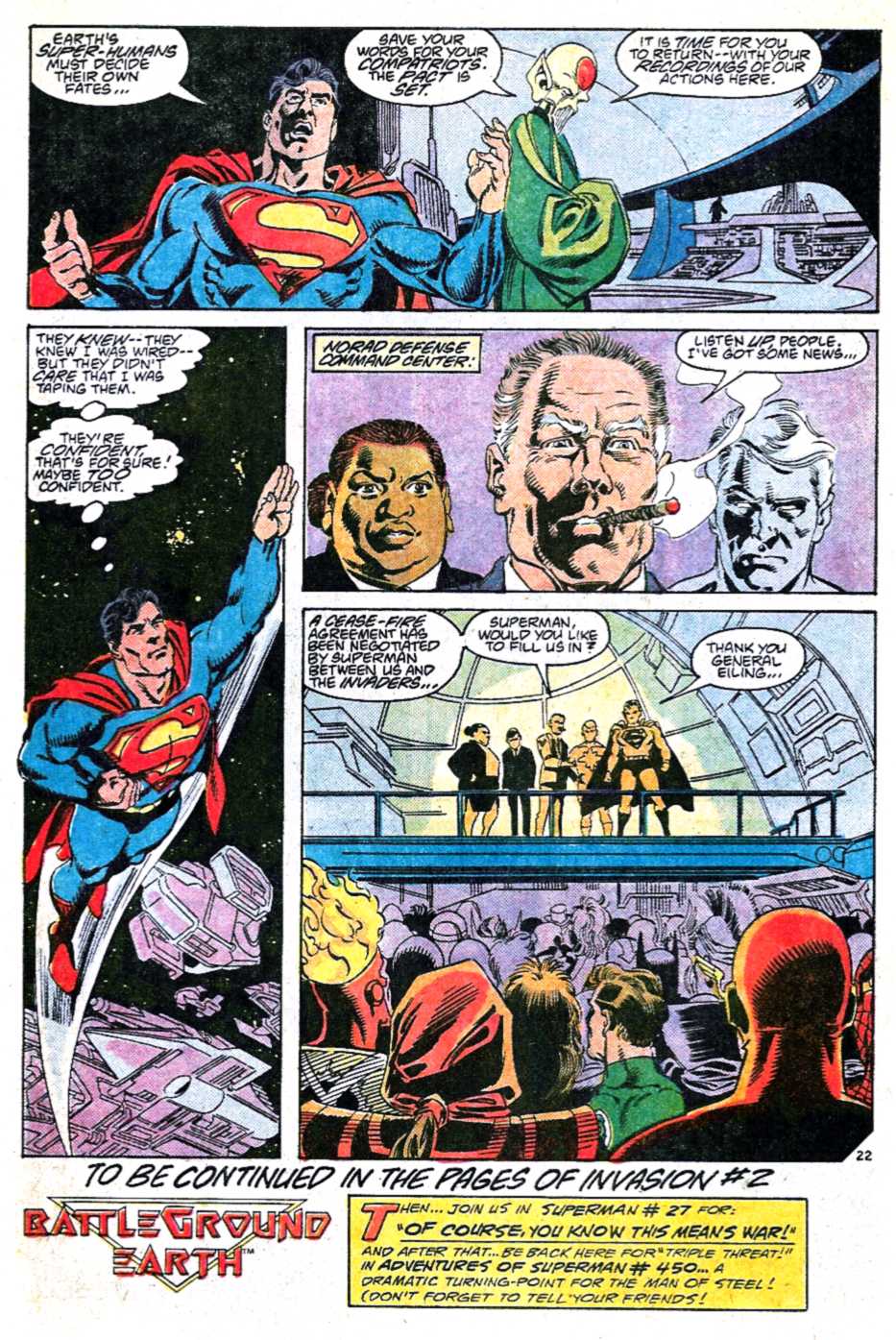 Read online Adventures of Superman (1987) comic -  Issue #449 - 22