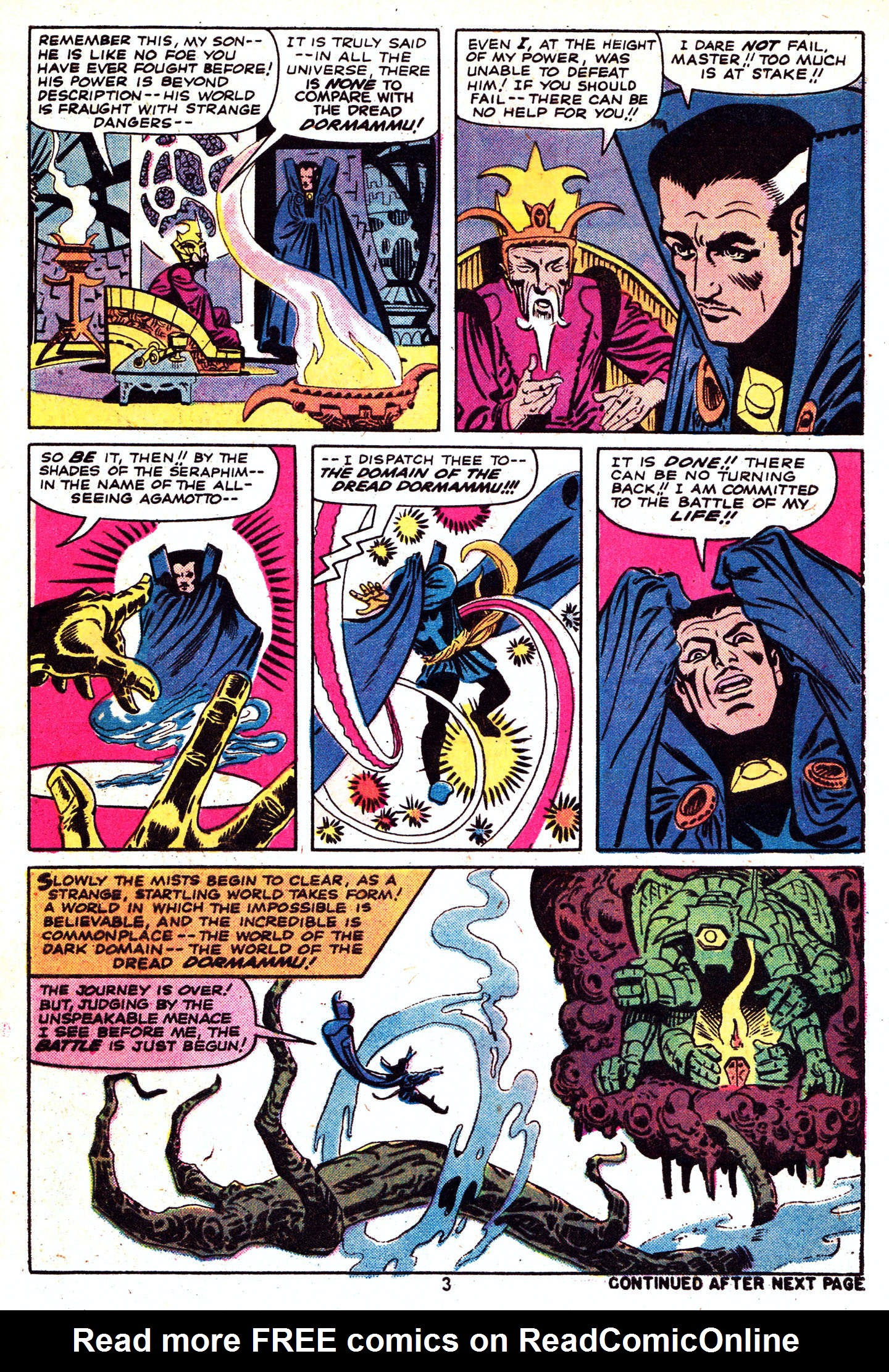 Read online Doctor Strange (1974) comic -  Issue #3 - 5