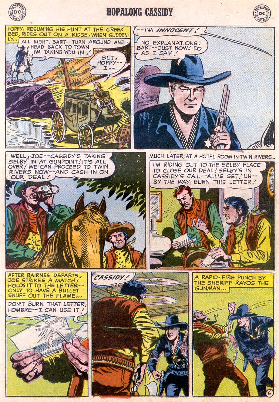 Read online Hopalong Cassidy comic -  Issue #122 - 19