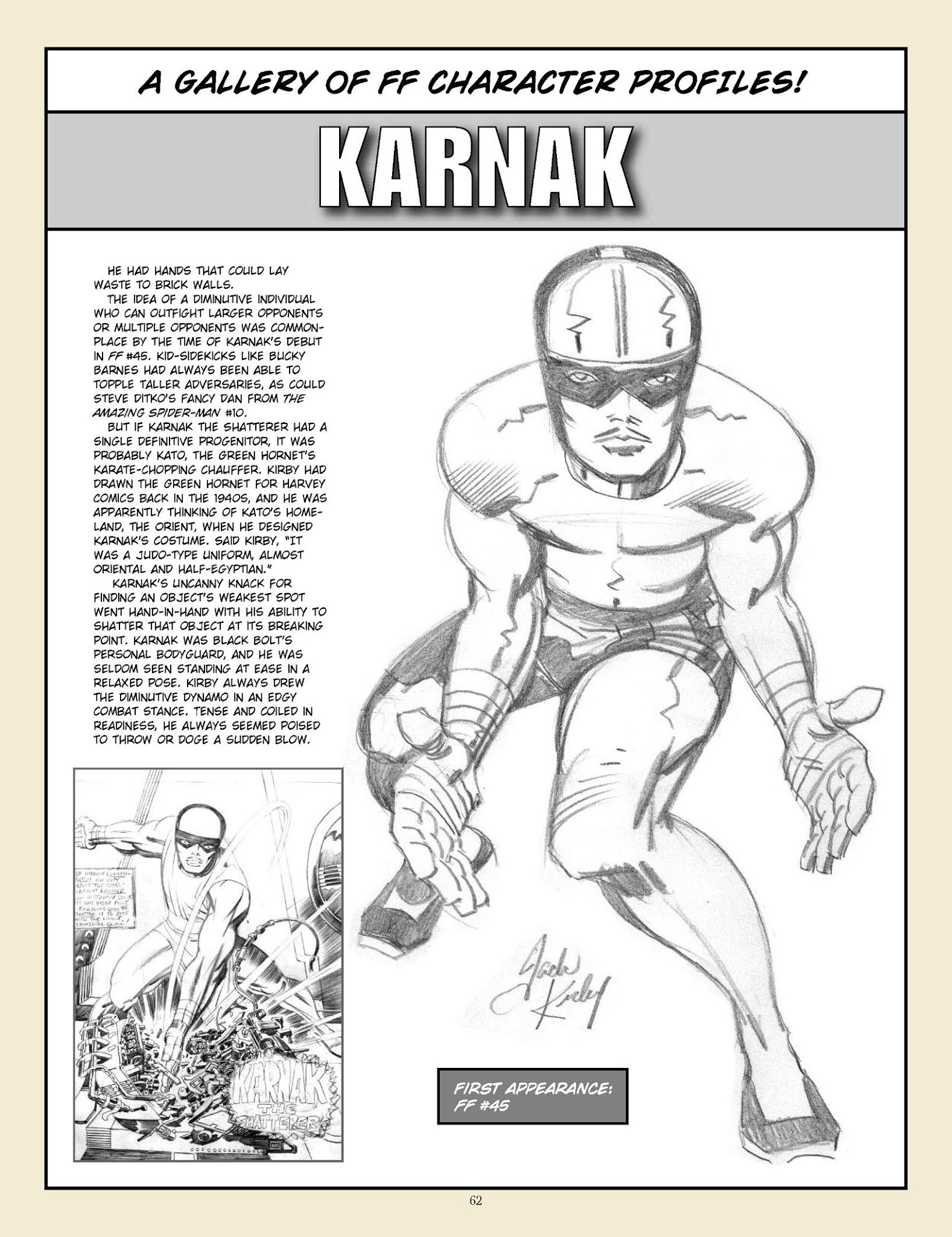Read online The Jack Kirby Collector comic -  Issue #58 - 64