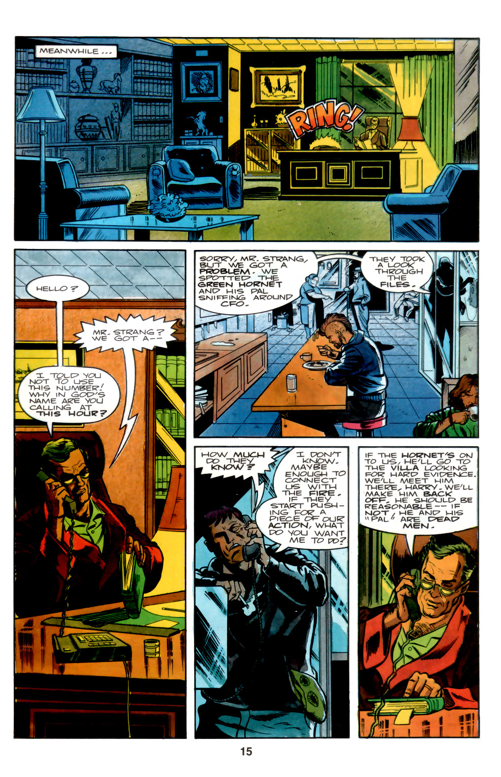 Read online The Green Hornet (1991) comic -  Issue #4 - 16