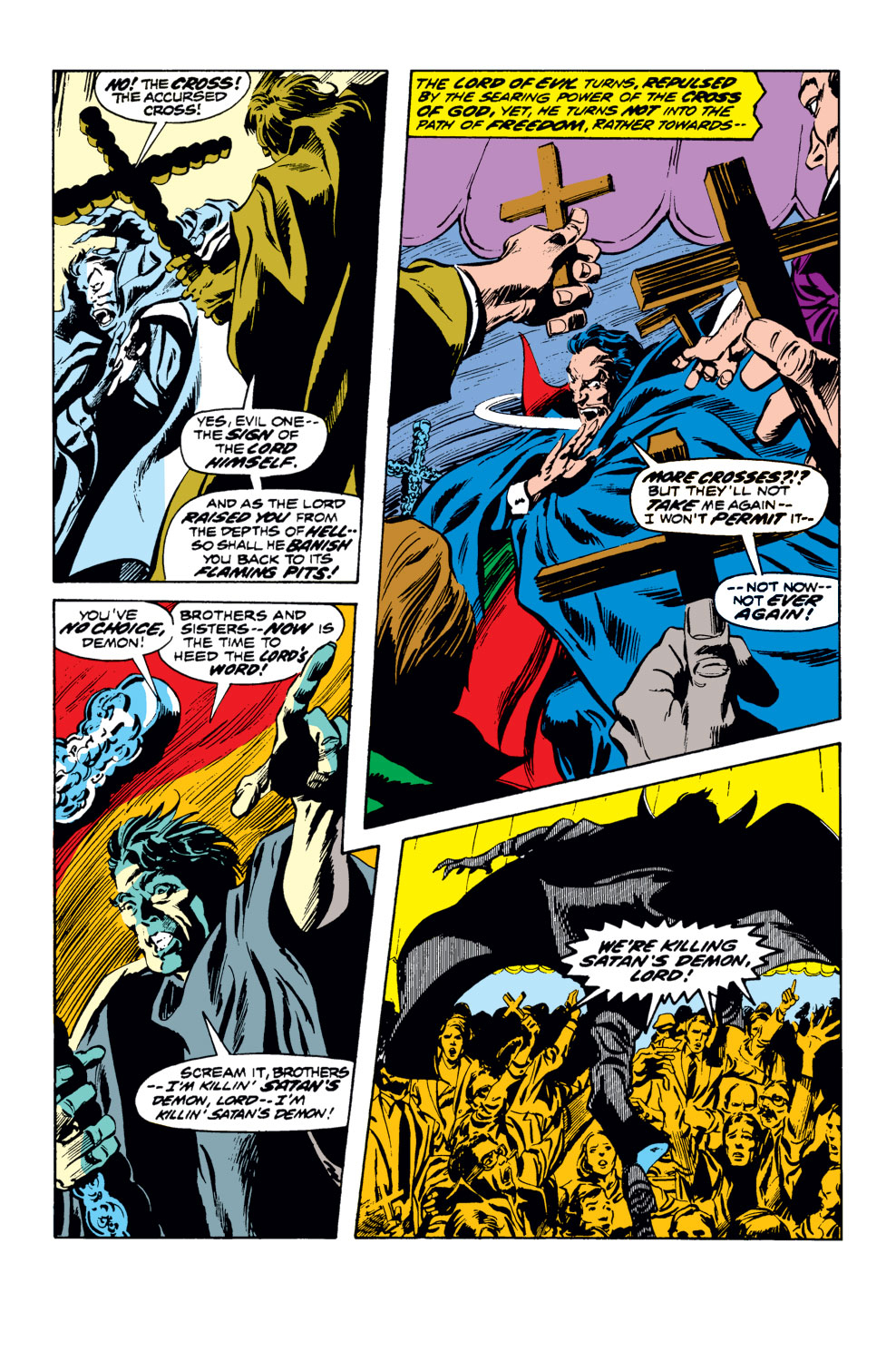 Read online Tomb of Dracula (1972) comic -  Issue #14 - 16