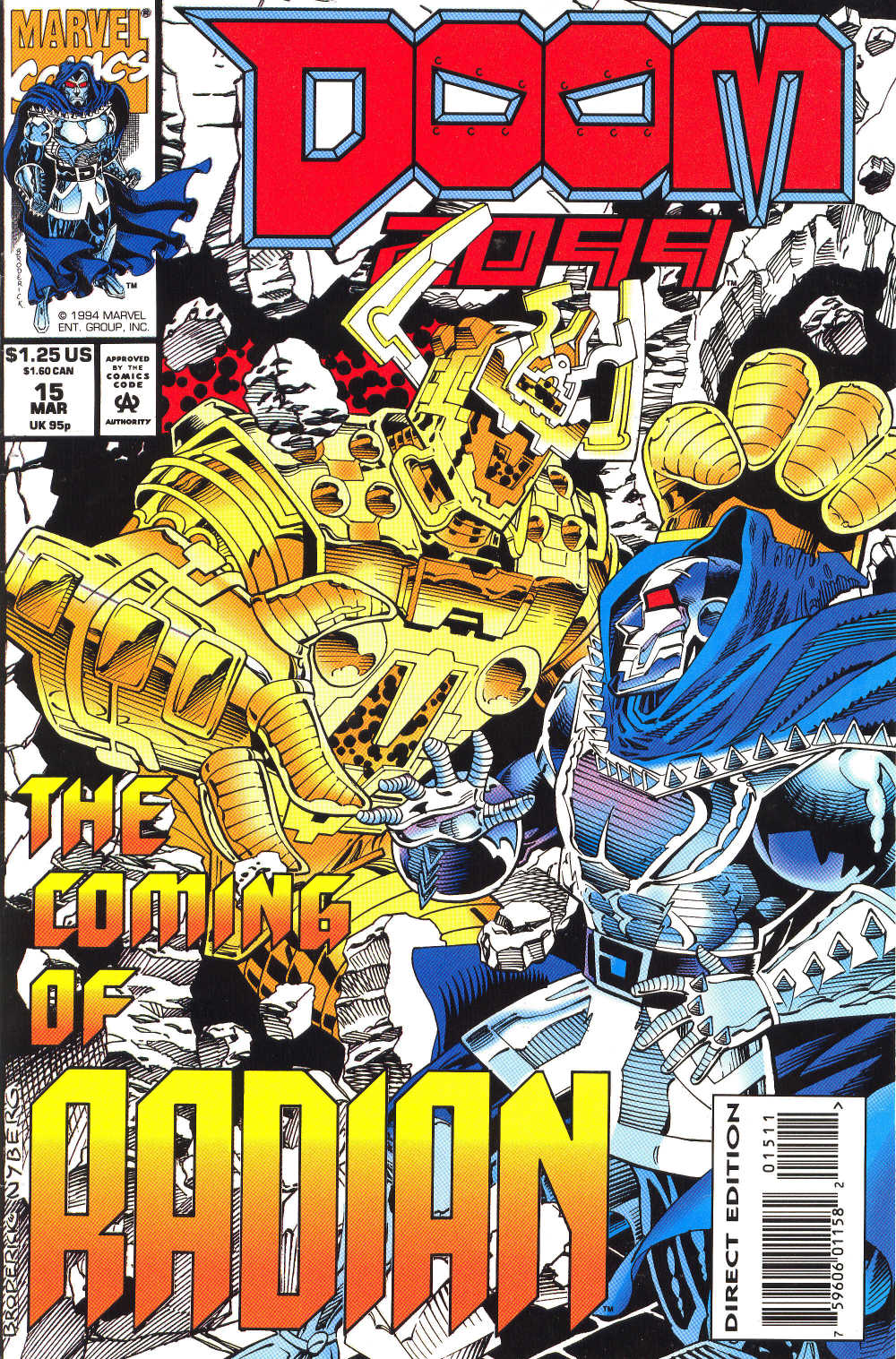 Doom 2099 (1993) issue 15 - Page 1