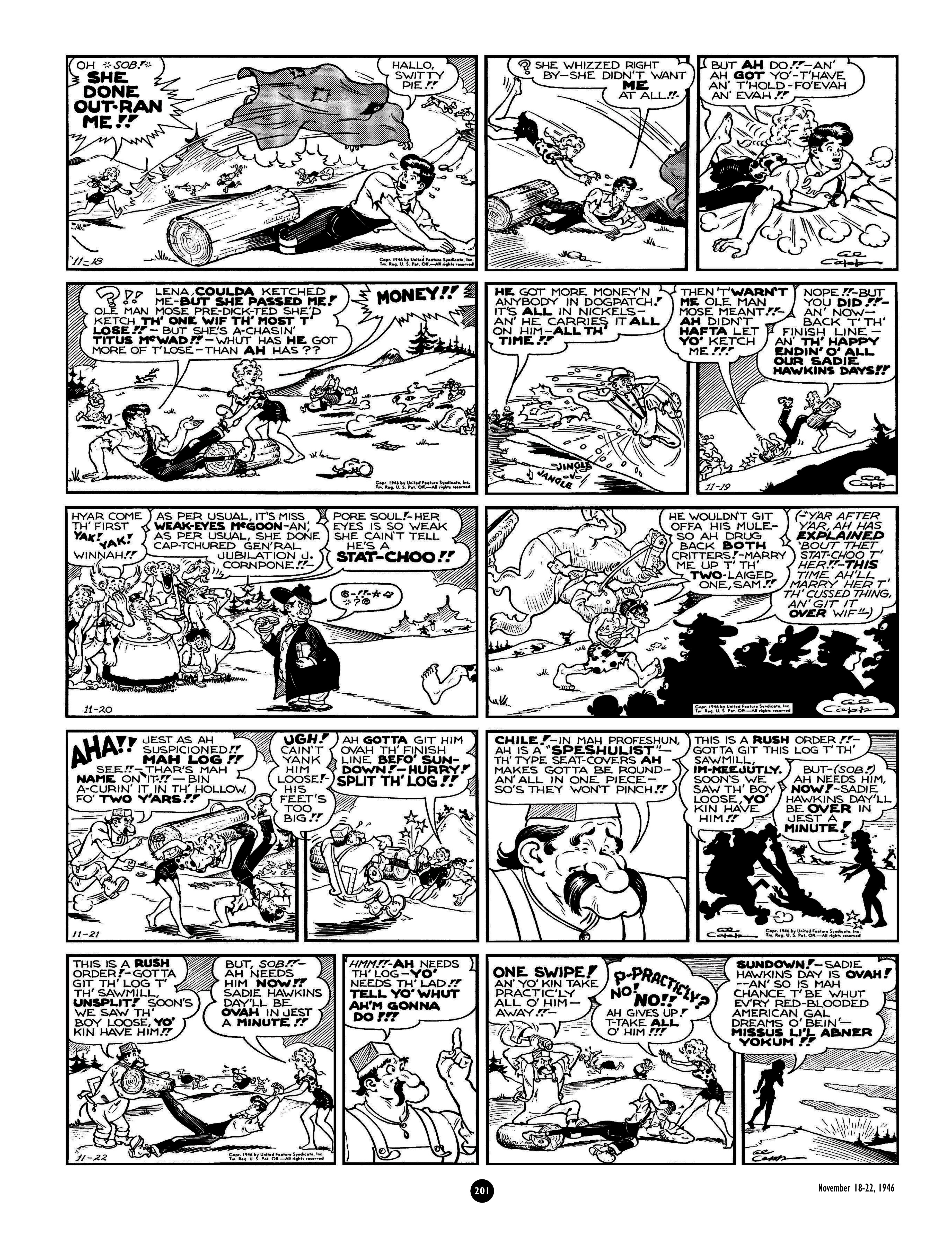 Read online Al Capp's Li'l Abner Complete Daily & Color Sunday Comics comic -  Issue # TPB 6 (Part 3) - 2