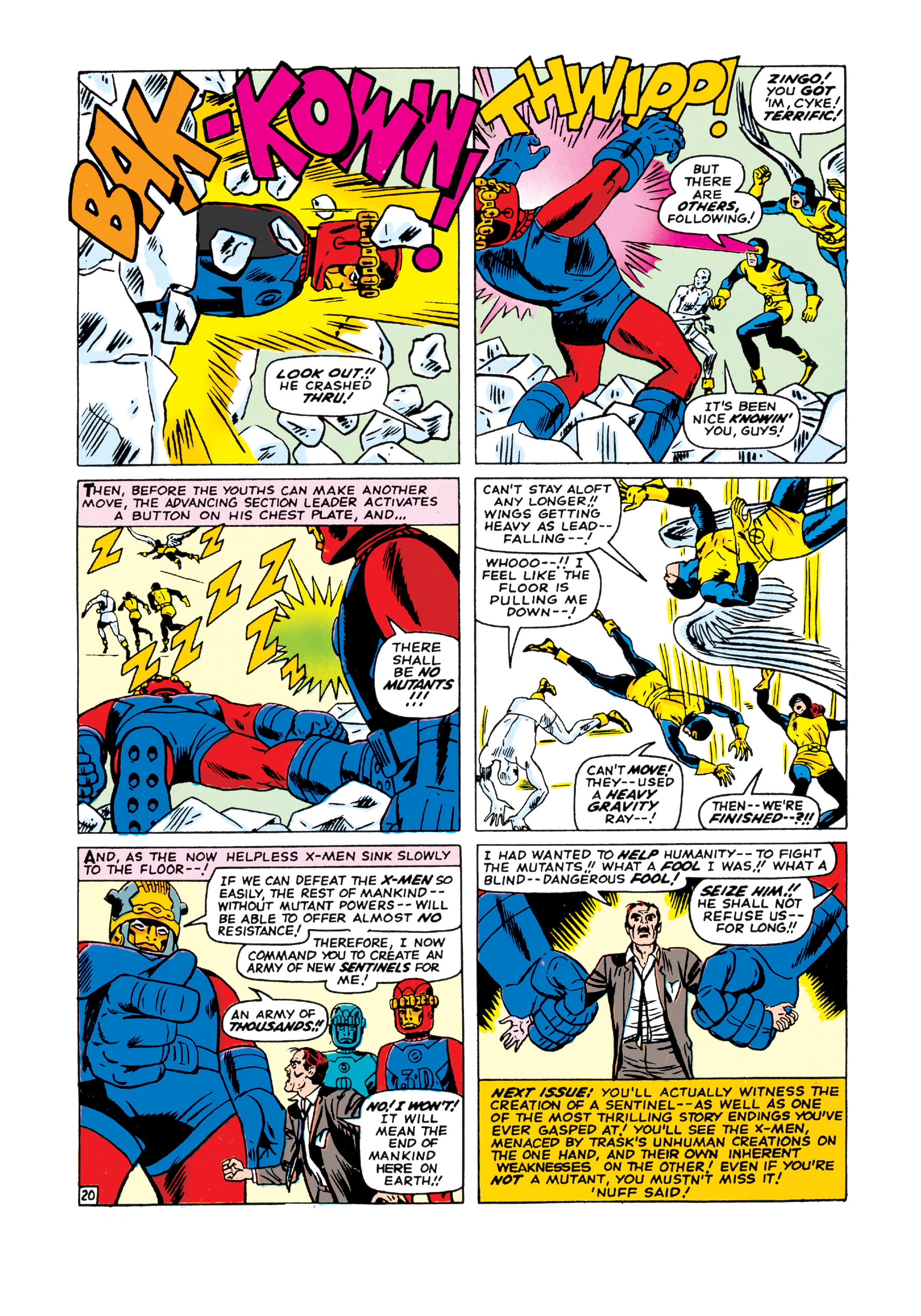 Read online Uncanny X-Men (1963) comic -  Issue #15 - 21