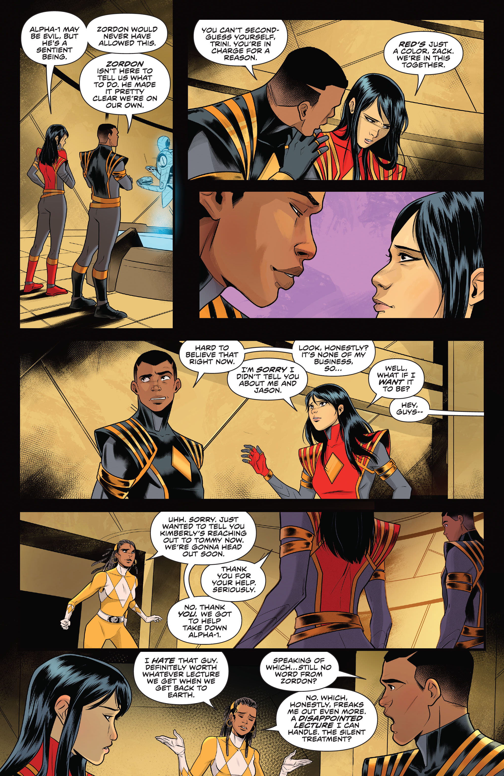 Read online Mighty Morphin Power Rangers comic -  Issue #107 - 5