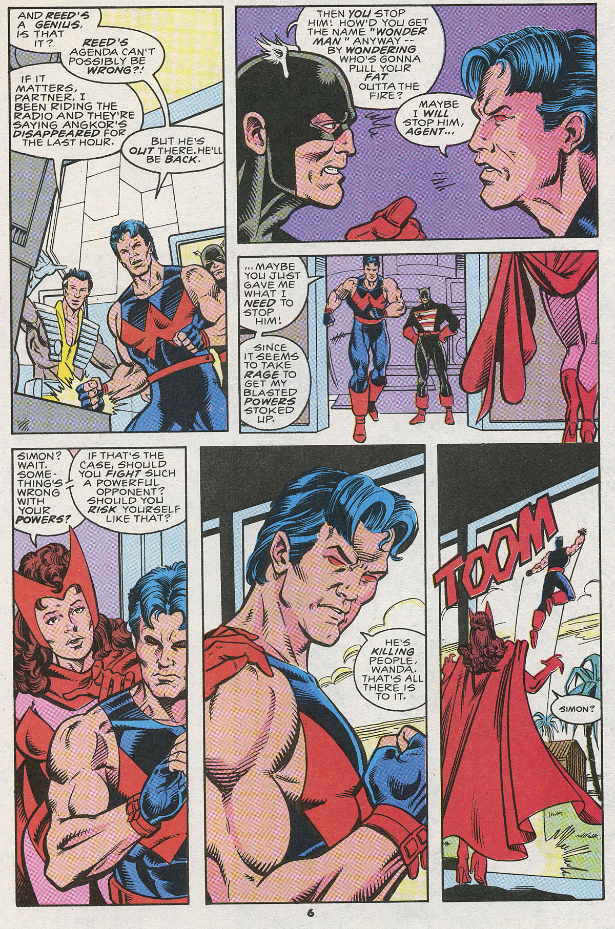 Read online Wonder Man (1991) comic -  Issue #12 - 6