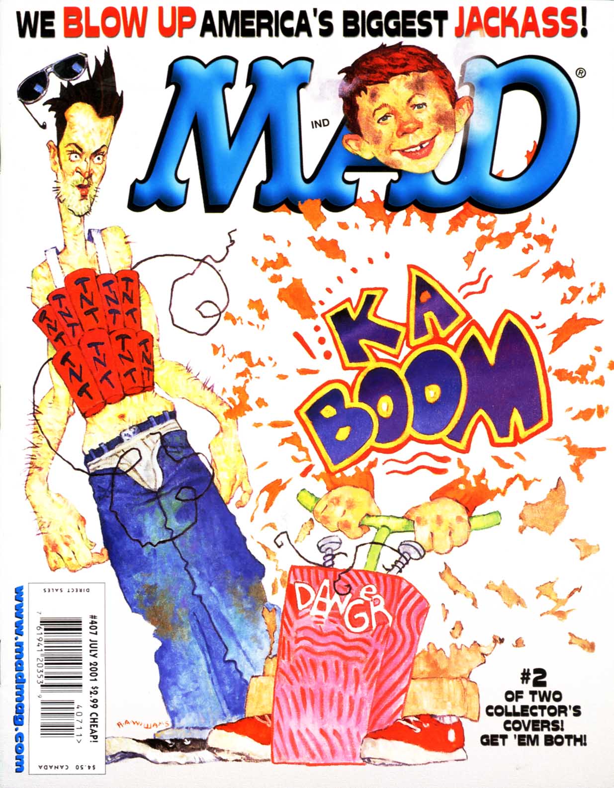 Read online MAD comic -  Issue #407 - 1