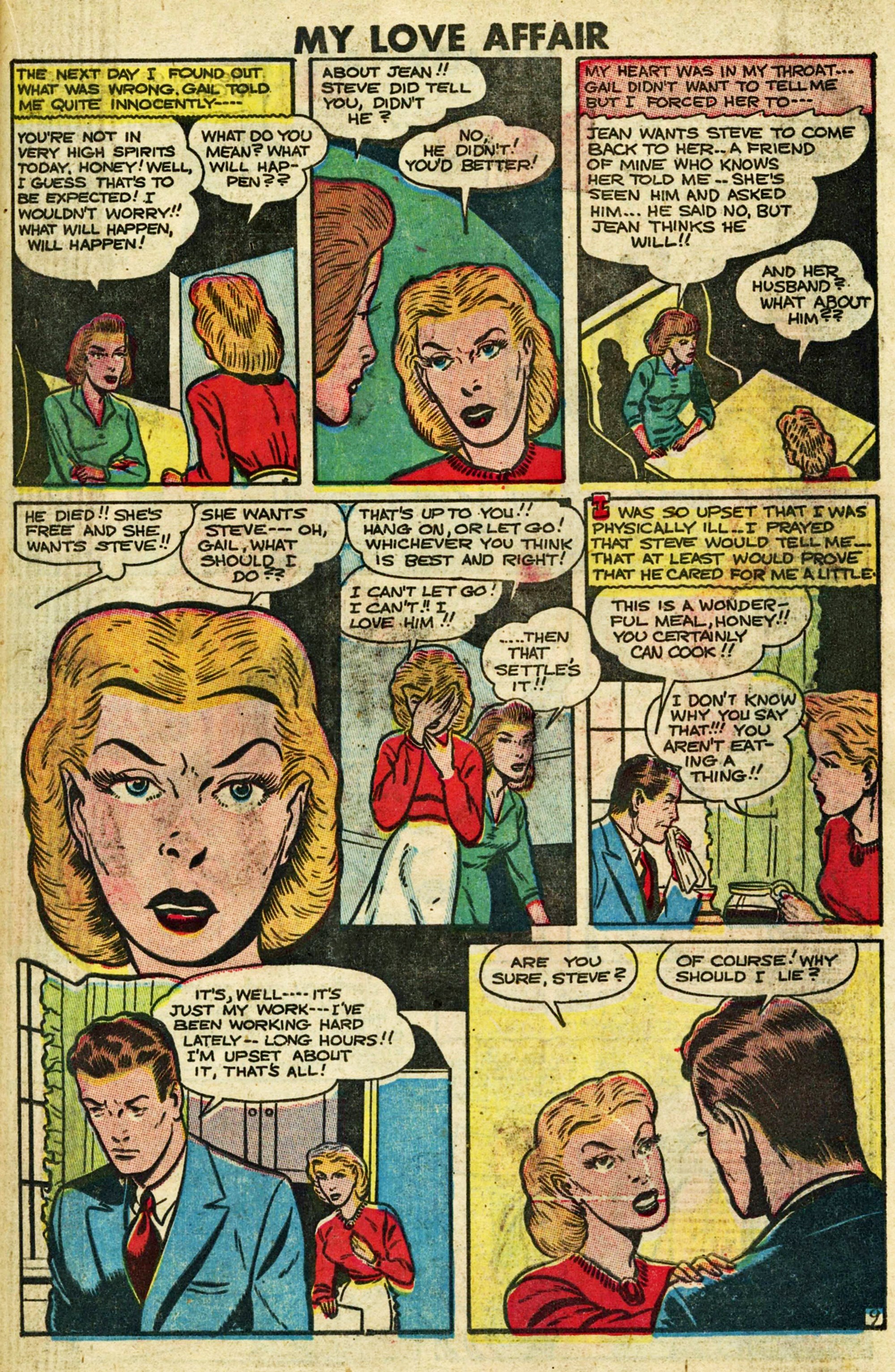 Read online My Love Affair comic -  Issue #2 - 20