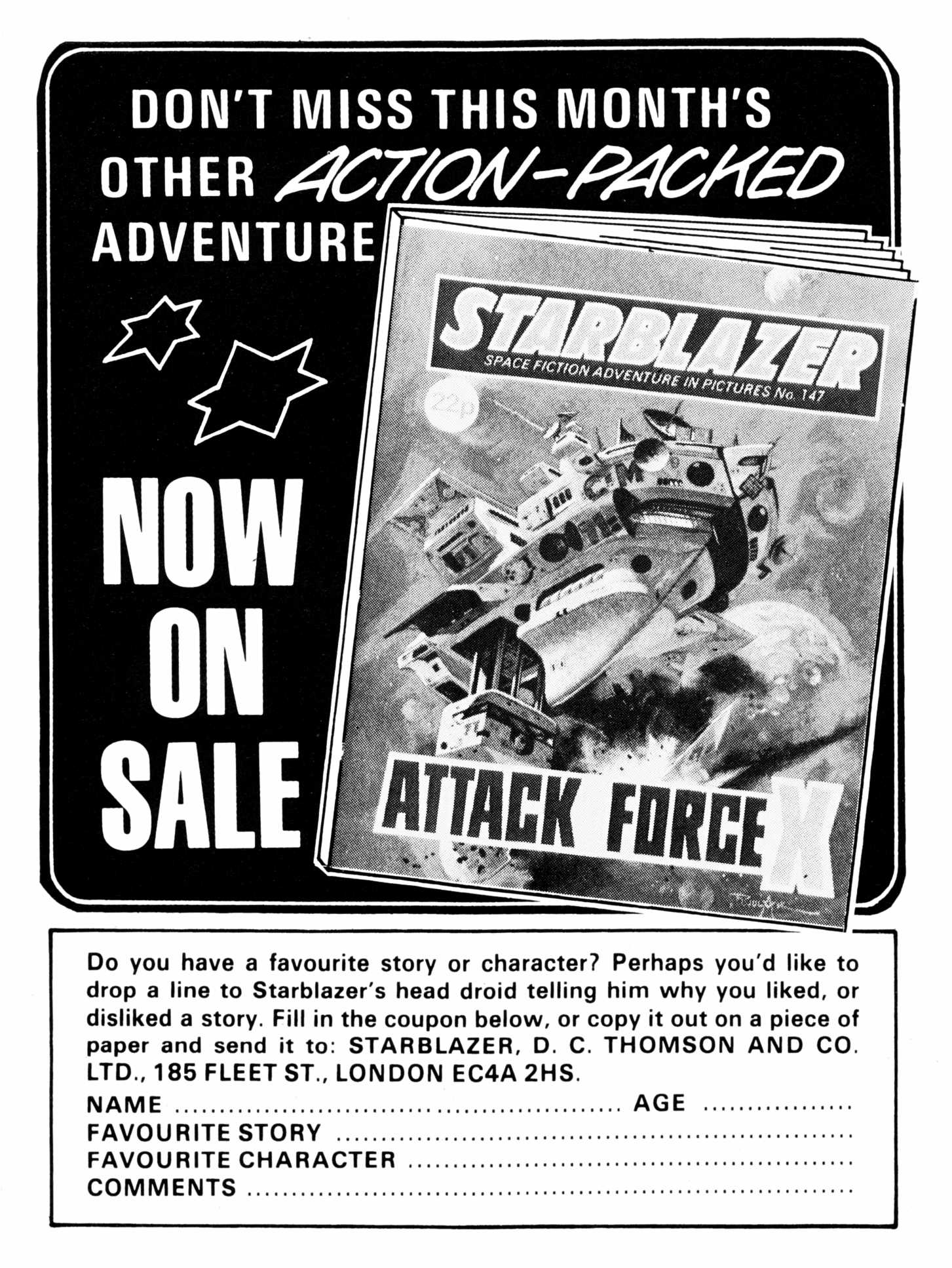 Read online Starblazer comic -  Issue #146 - 67