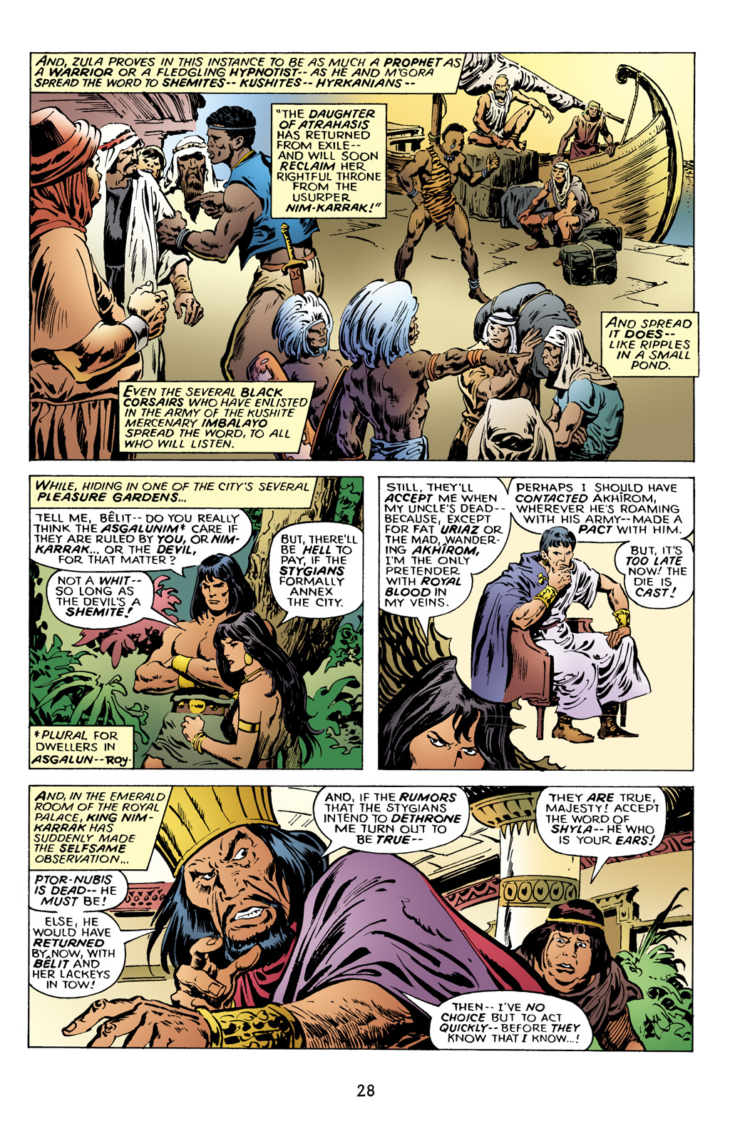 Read online The Chronicles of Conan comic -  Issue # TPB 12 (Part 1) - 29