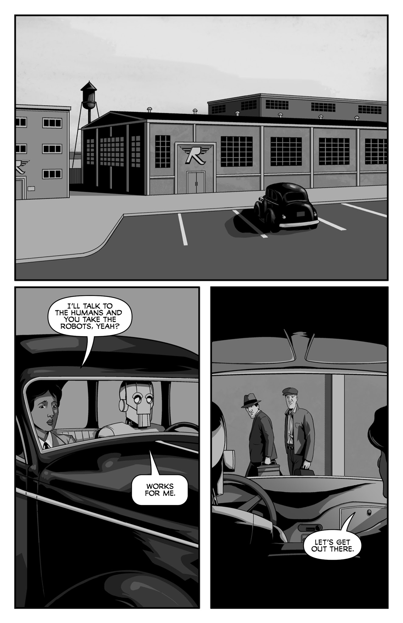 Read online Copernicus Jones: Robot Detective comic -  Issue #8 - 6