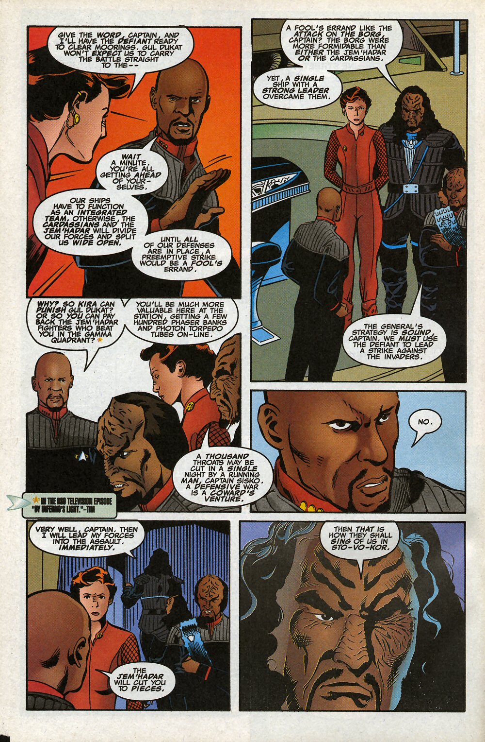 Read online Star Trek: Deep Space Nine (1996) comic -  Issue #12 - 16