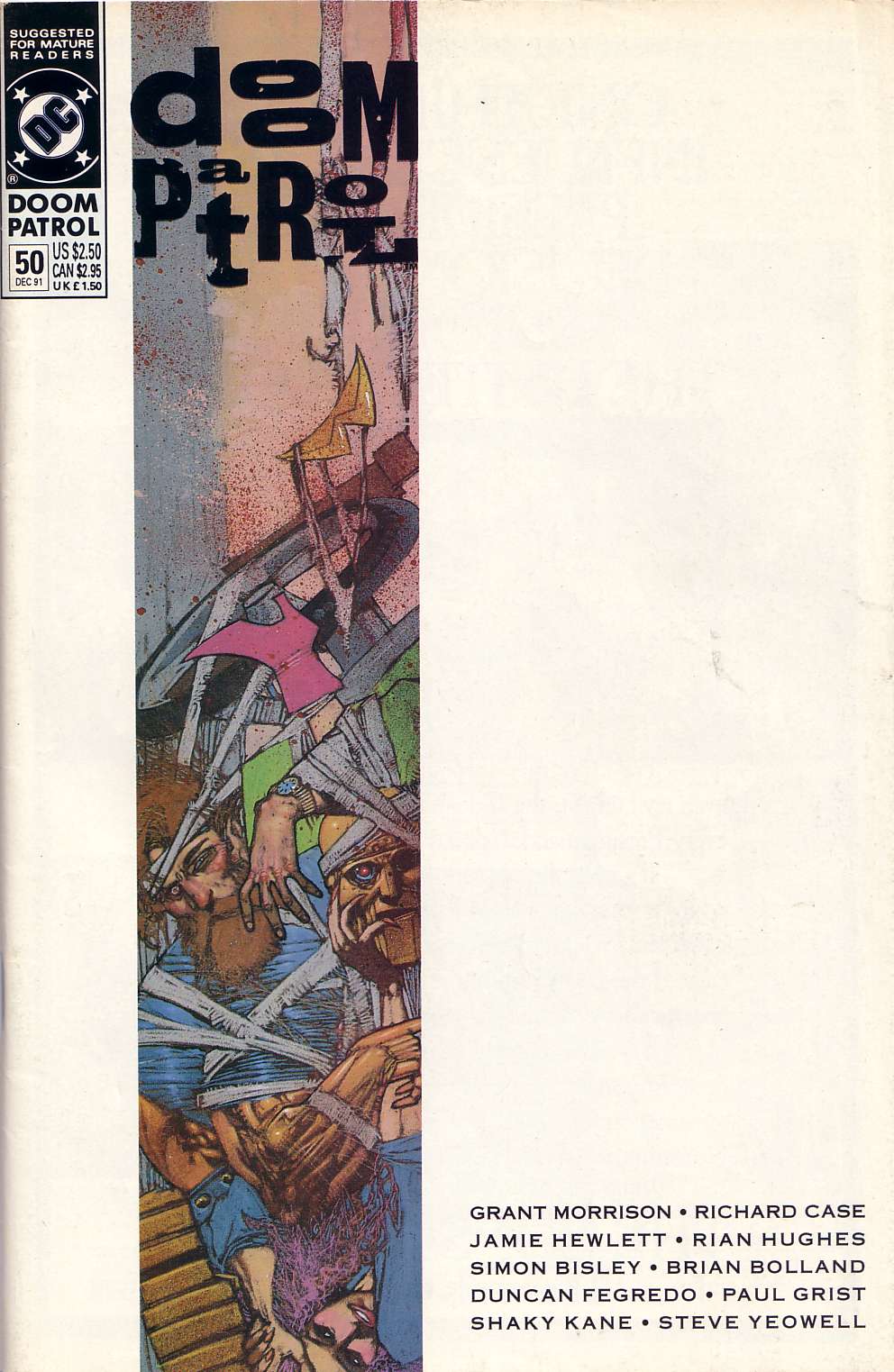 Read online Doom Patrol (1987) comic -  Issue #50 - 1
