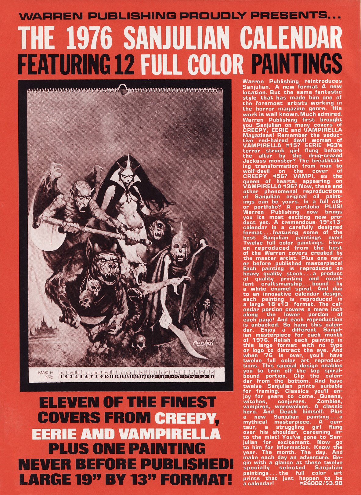 Read online Vampirella (1969) comic -  Issue #47 - 2