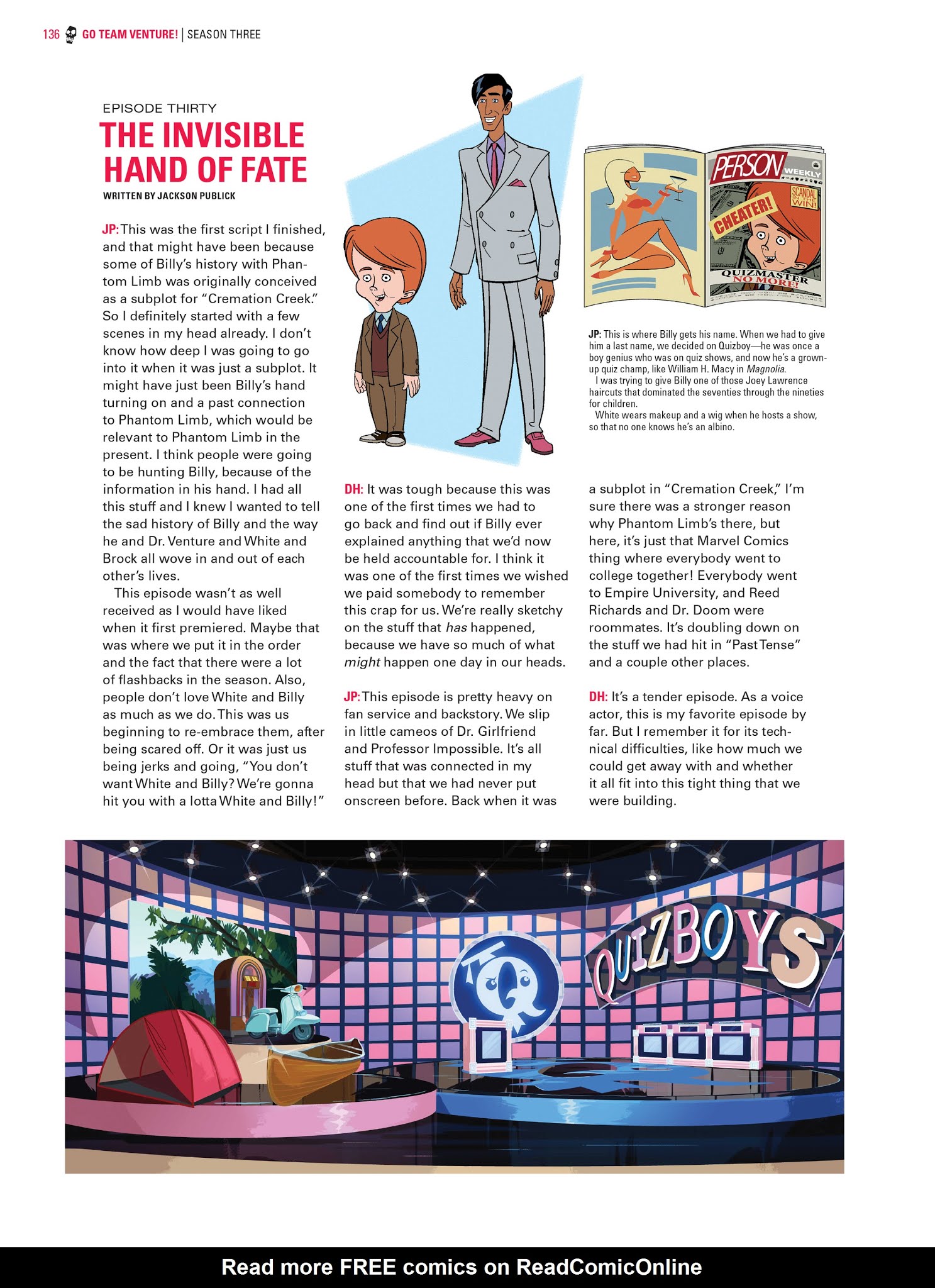 Read online Go Team Venture!: The Art and Making of The Venture Bros. comic -  Issue # TPB (Part 2) - 35