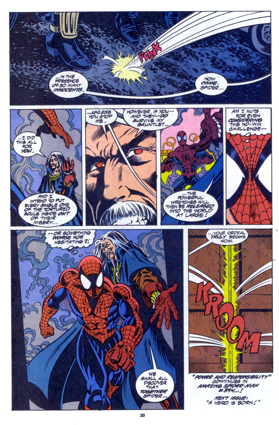 Read online Web of Spider-Man (1985) comic -  Issue #117 - 23