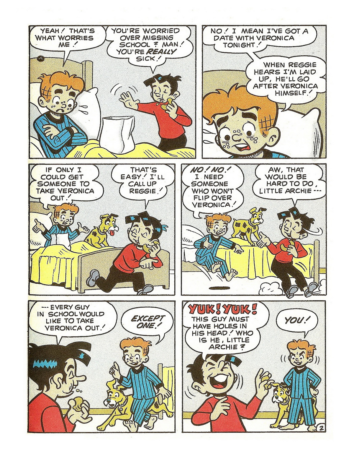 Read online Jughead's Double Digest Magazine comic -  Issue #69 - 138