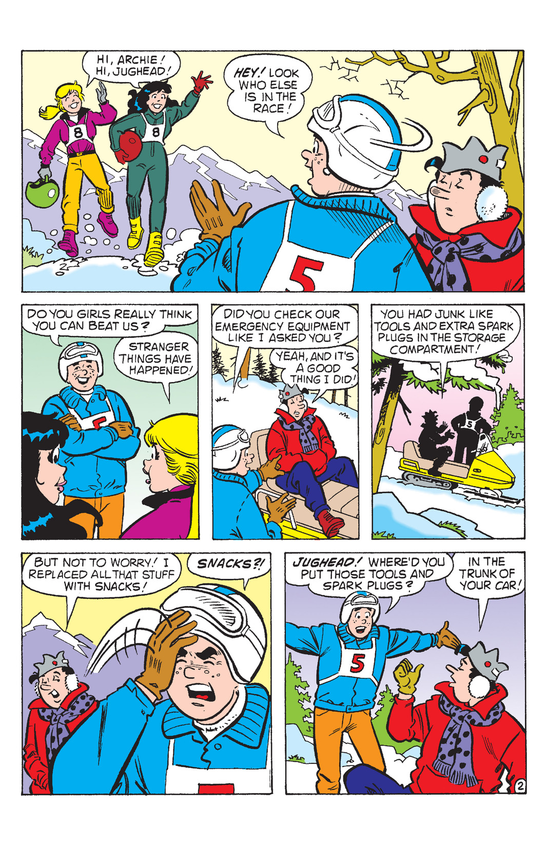 Read online World of Archie: Xtreme Winter comic -  Issue # Full - 29