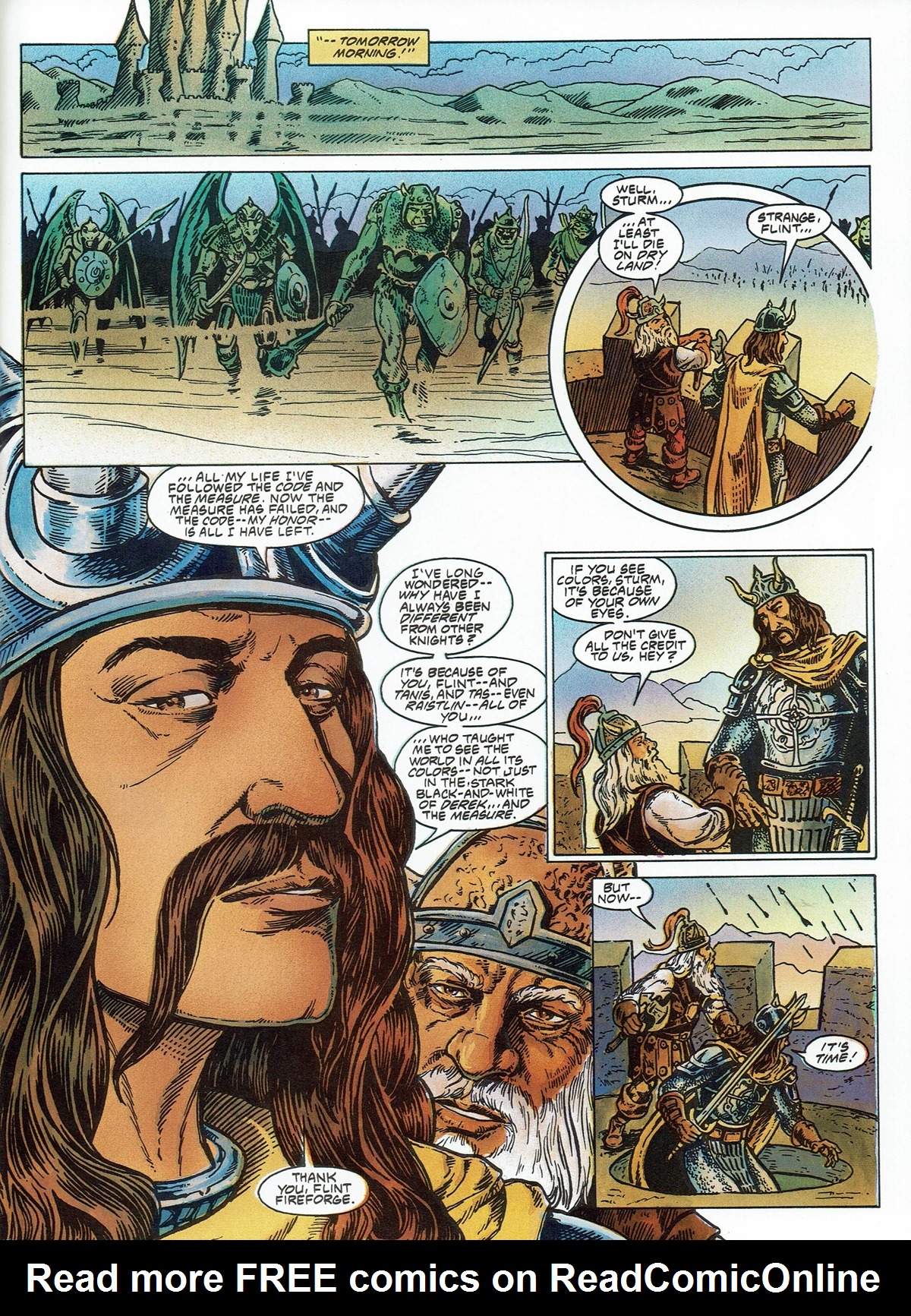Read online Dragonlance Saga comic -  Issue #5 - 59