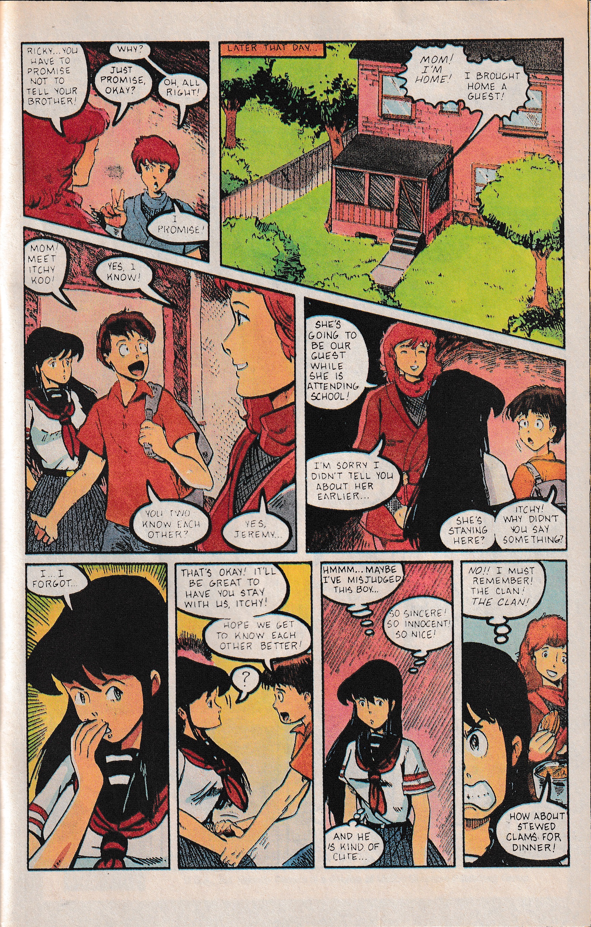 Read online Ninja High School In Color comic -  Issue #1 - 29