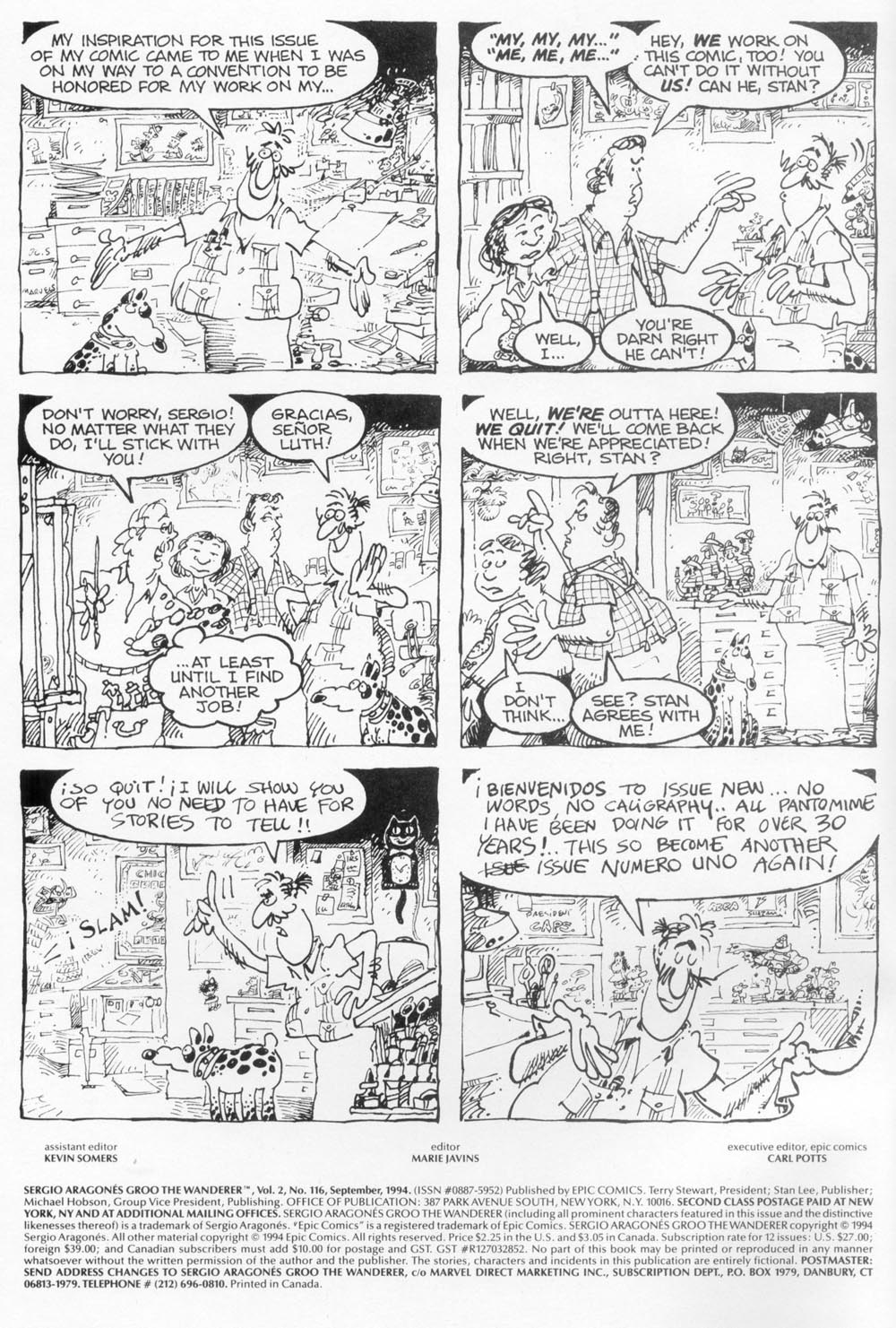 Read online Sergio Aragonés Groo the Wanderer comic -  Issue #116 - 2