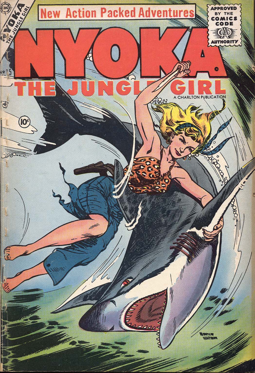 Read online Nyoka the Jungle Girl (1955) comic -  Issue #15 - 1