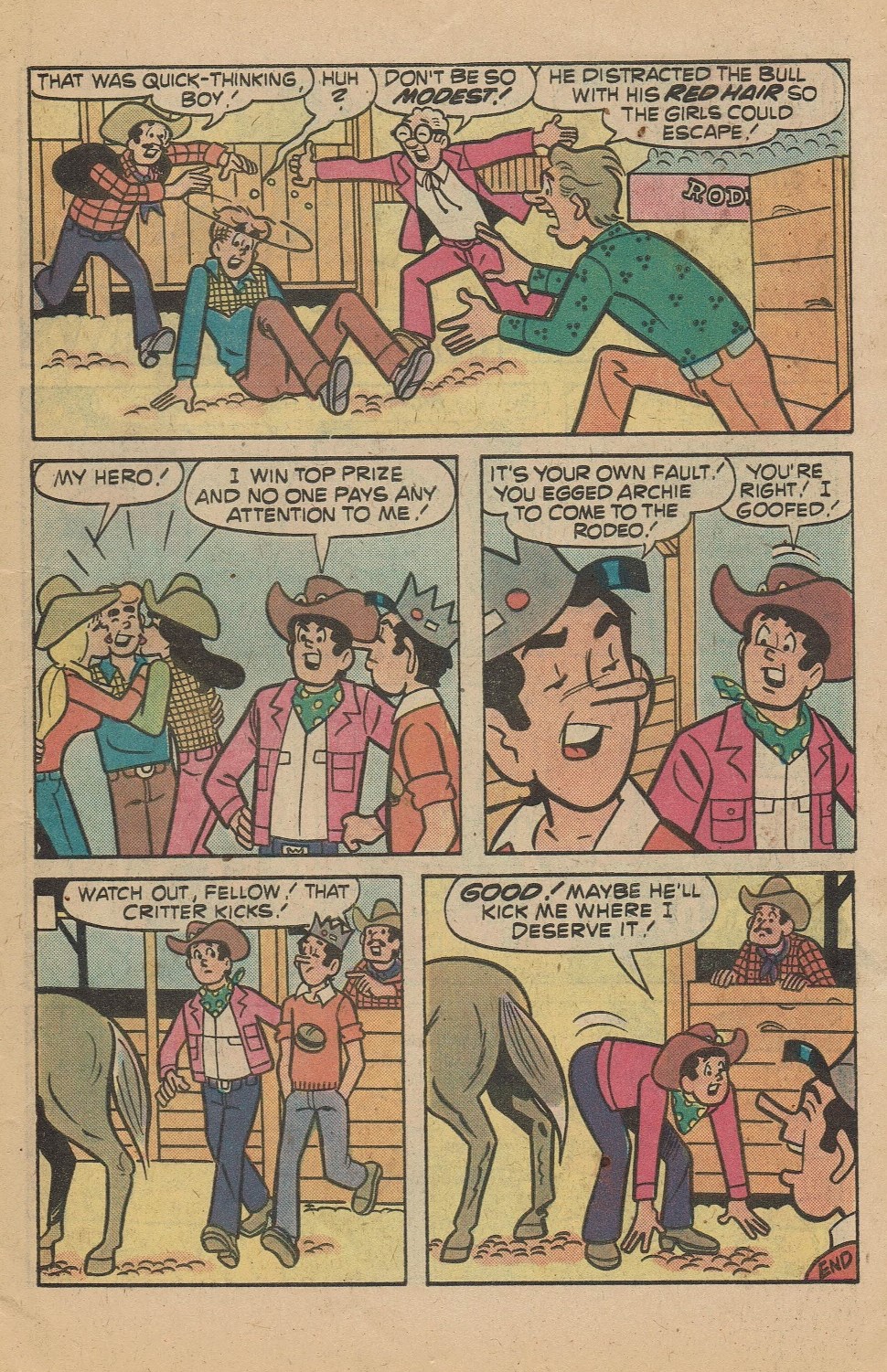 Read online Reggie and Me (1966) comic -  Issue #101 - 7