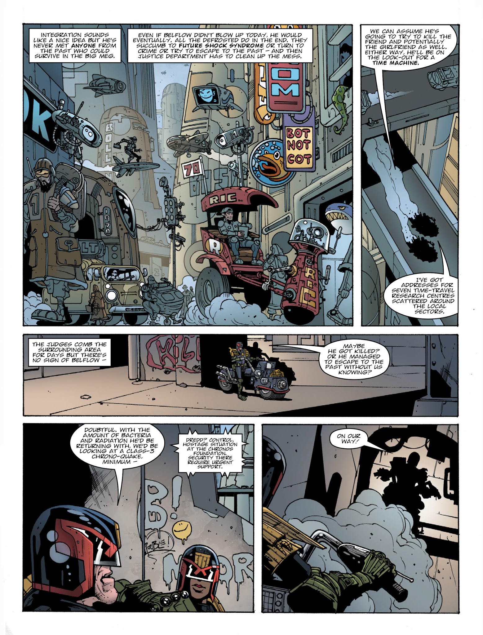 Read online Judge Dredd Megazine (Vol. 5) comic -  Issue #389 - 10