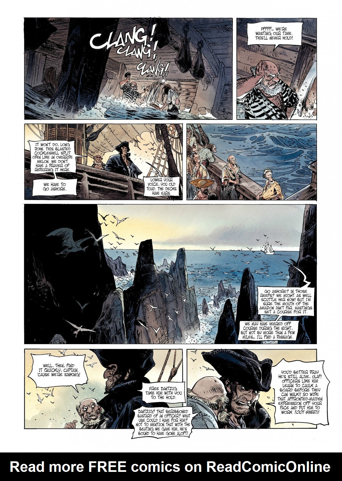 Read online Long John Silver comic -  Issue #3 - 8