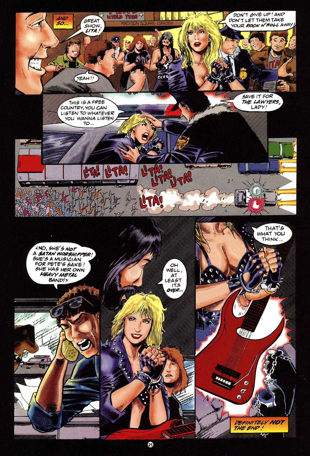 Read online Lita Ford comic -  Issue # Full - 29