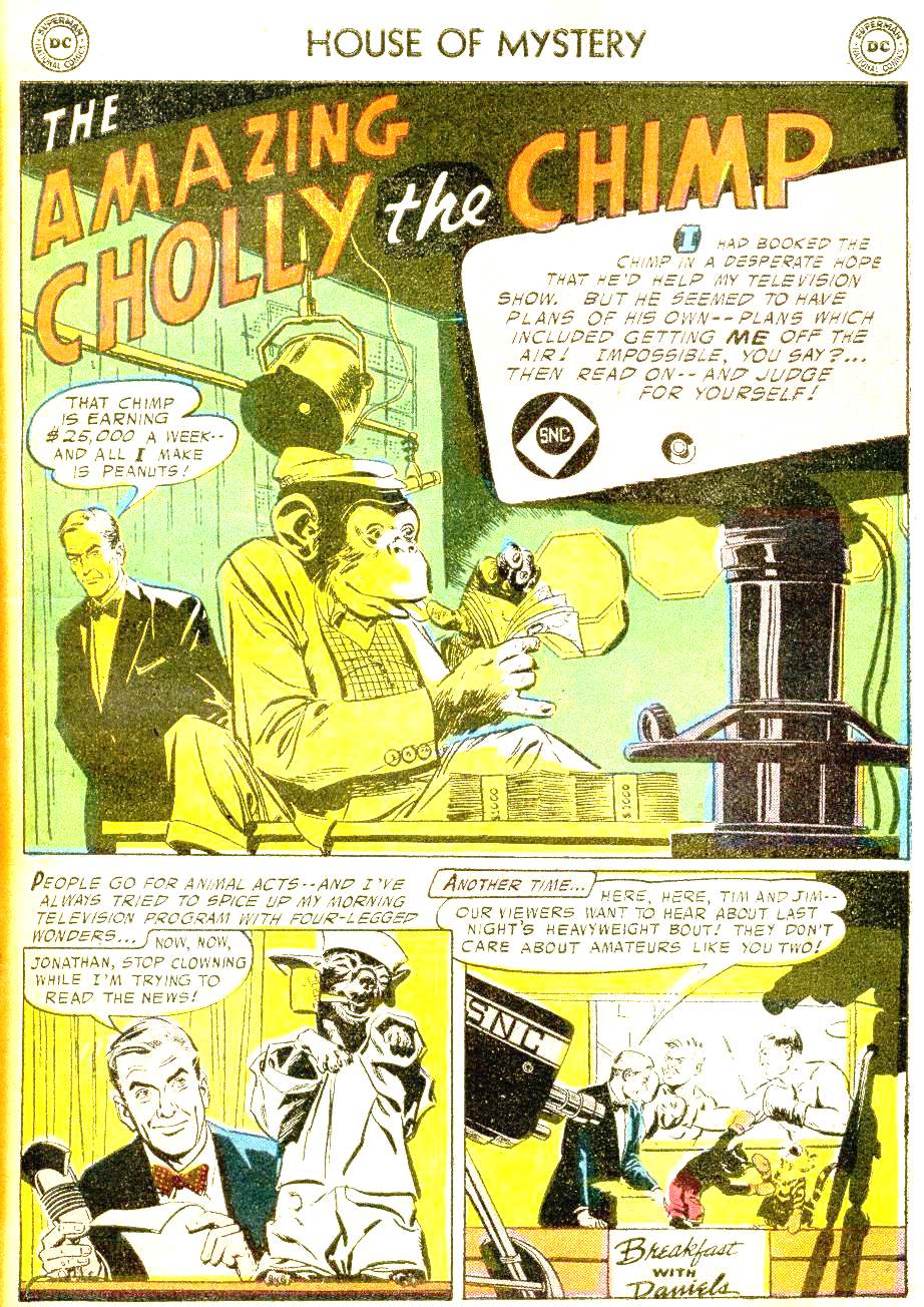 Read online House of Mystery (1951) comic -  Issue #55 - 27