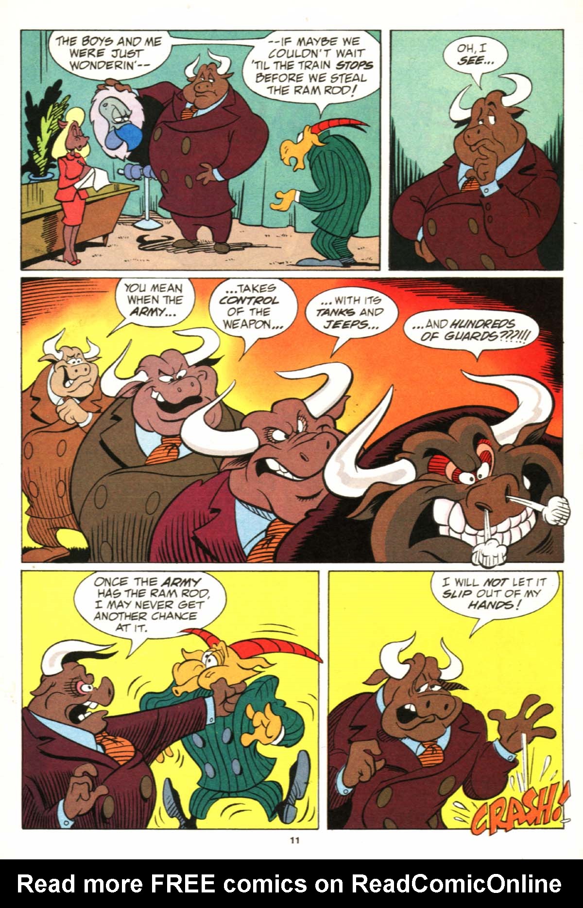 Read online Disney's Darkwing Duck Limited Series comic -  Issue #1 - 12