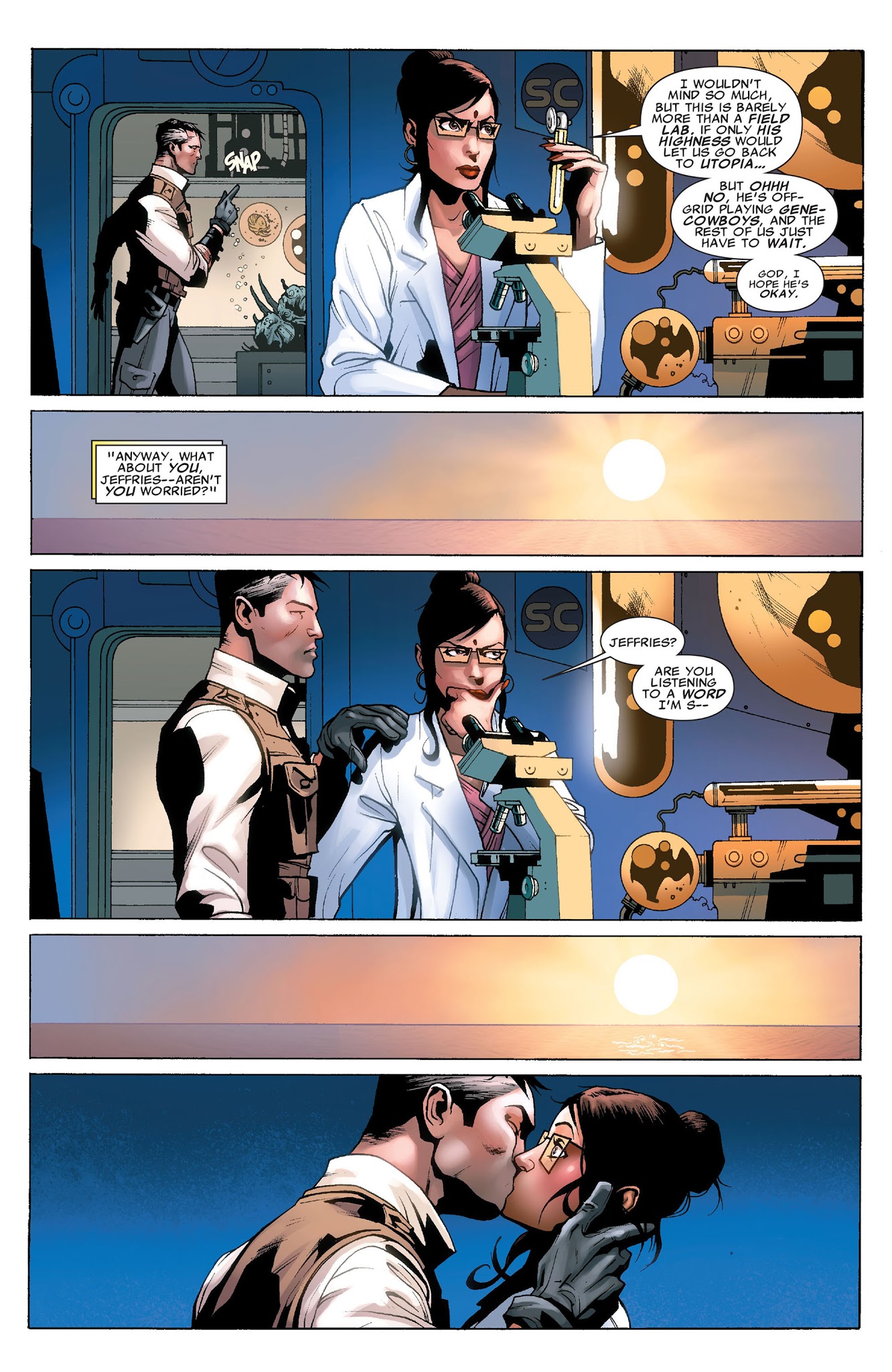 Read online X-Club comic -  Issue #3 - 4