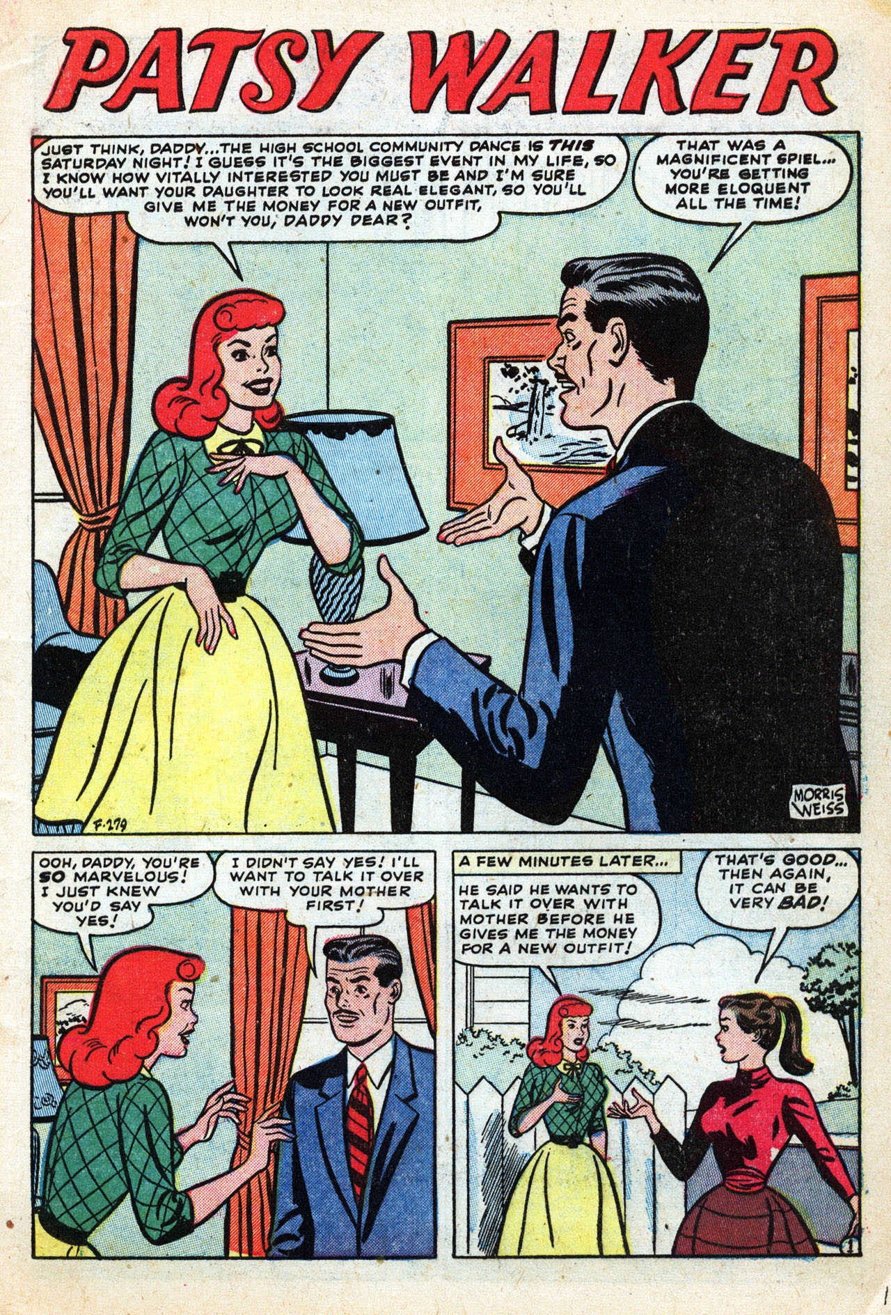 Read online Patsy and her Pals comic -  Issue #11 - 3